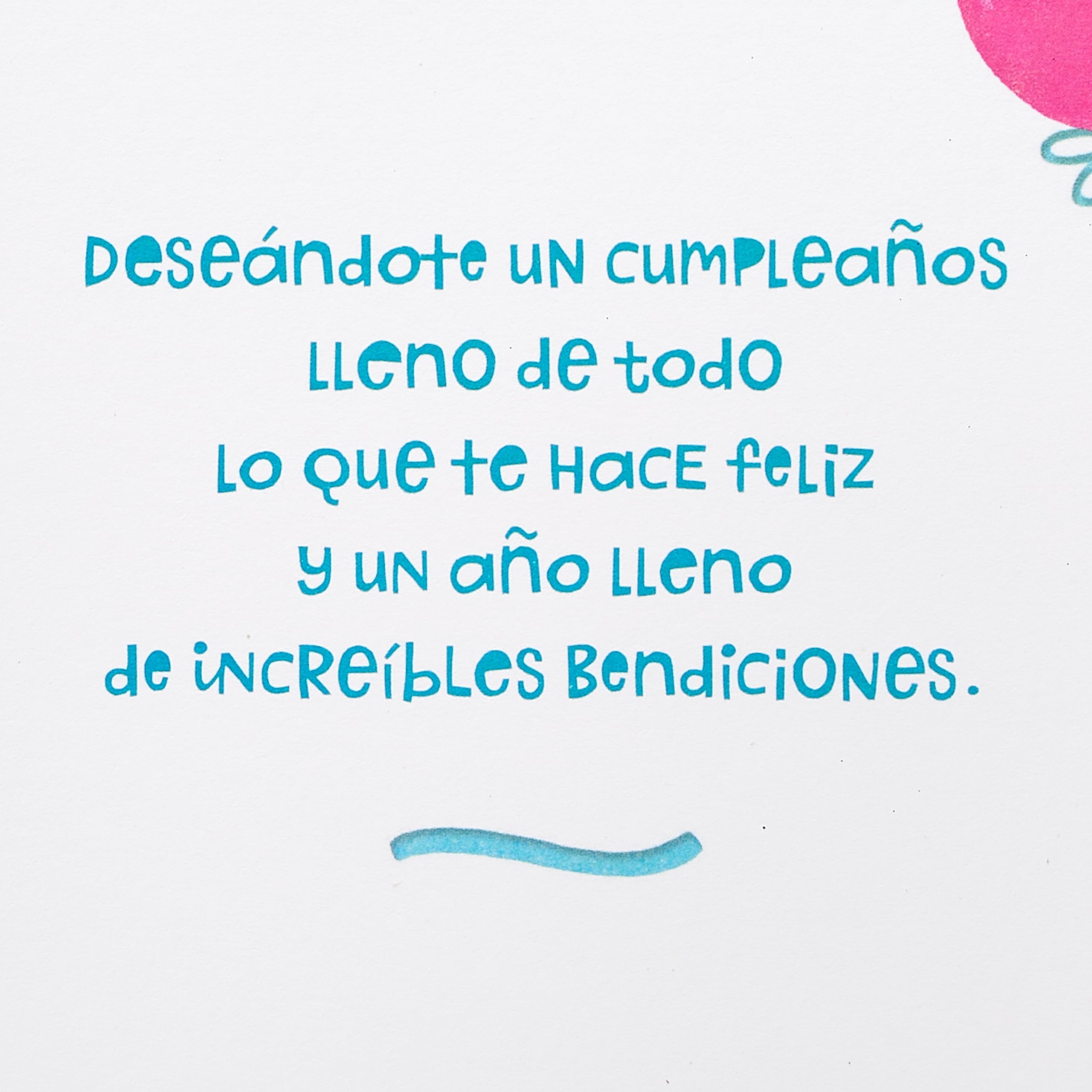 American Greetings Spanish Birthday Card (Disfrutar Cada Instante) - Image 4