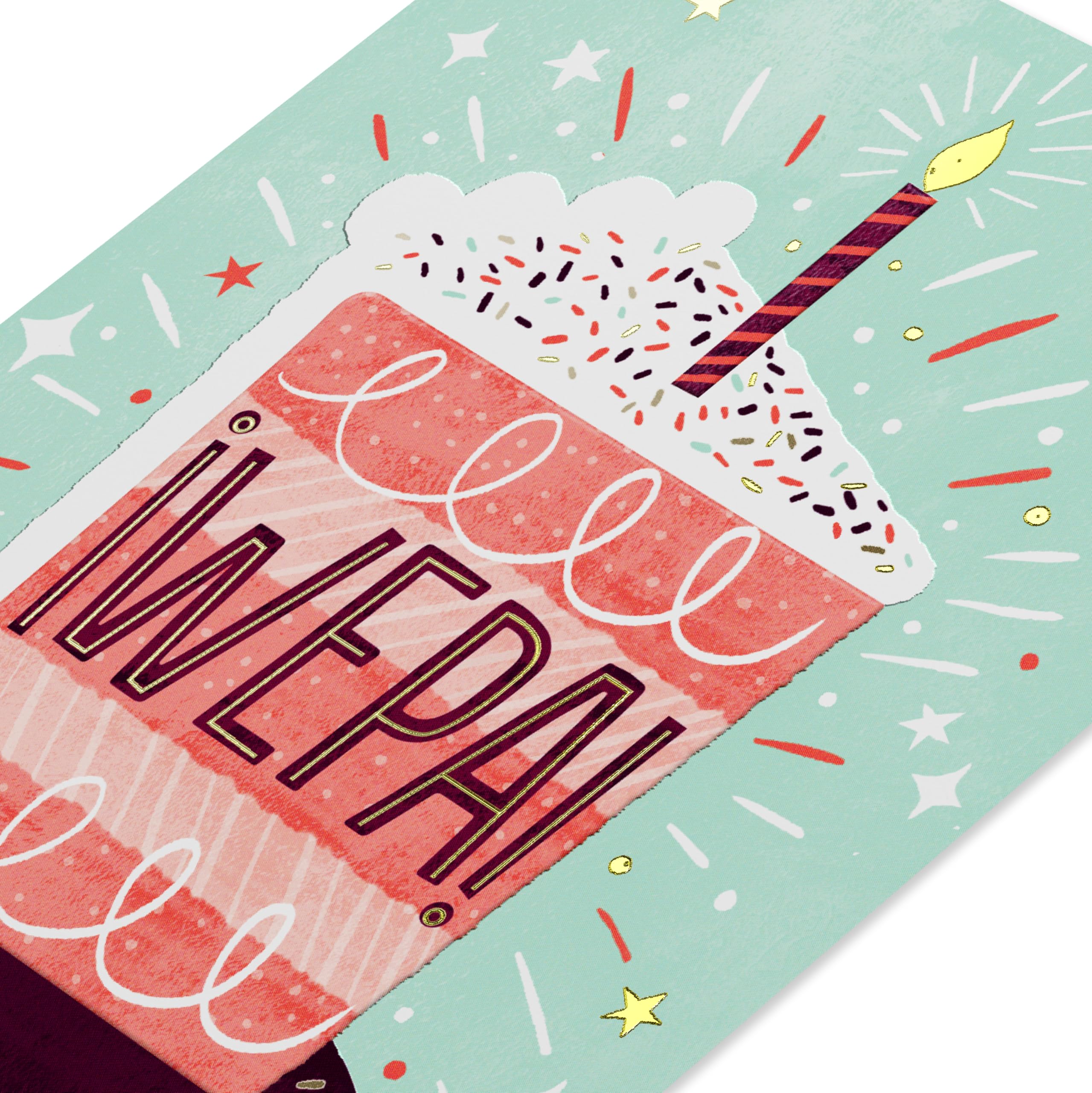 American Greetings Spanish Birthday Card (Feliz Cumpleaños) - Image 4