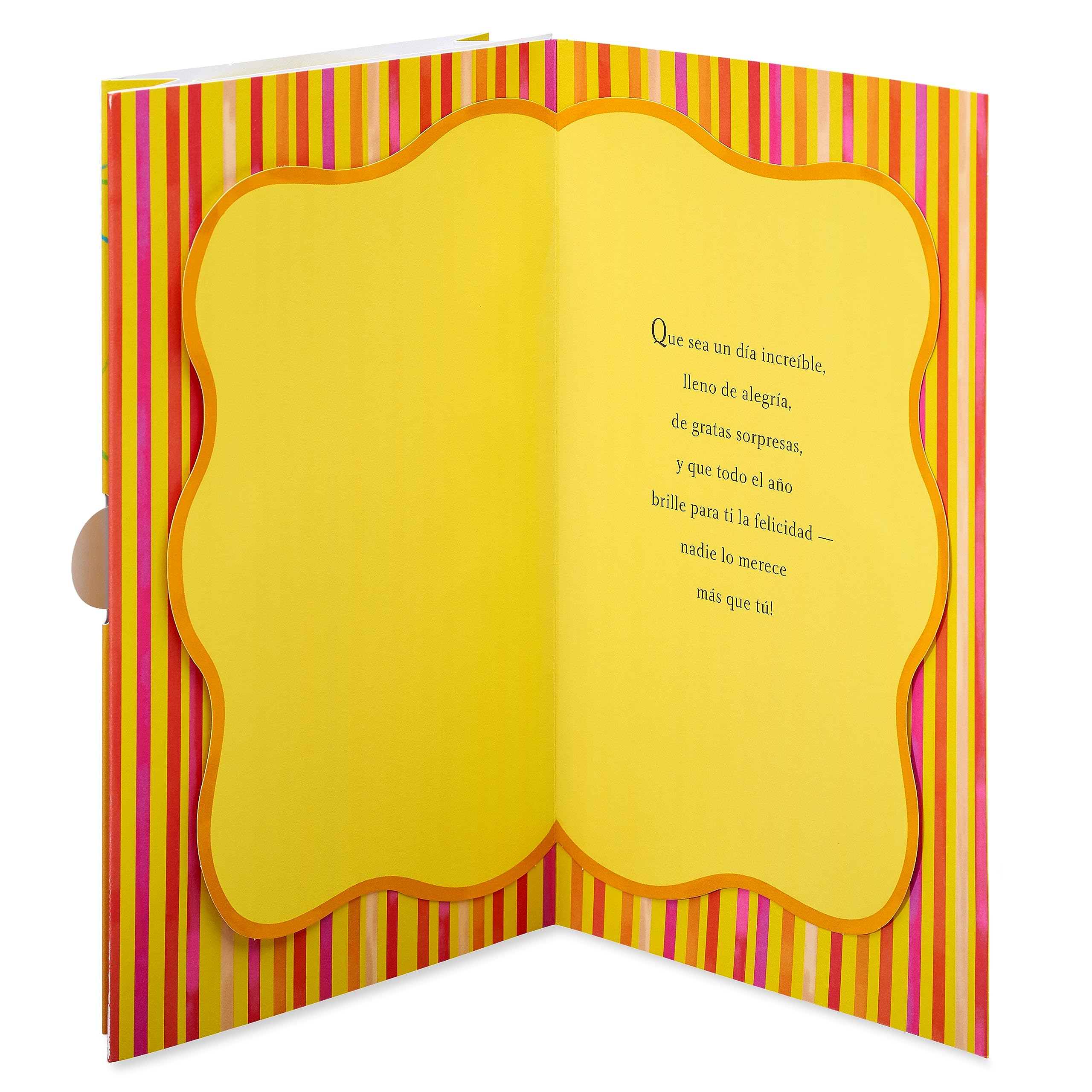 American Greetings Spanish Birthday Card (Un Día Increíble) - Image 2