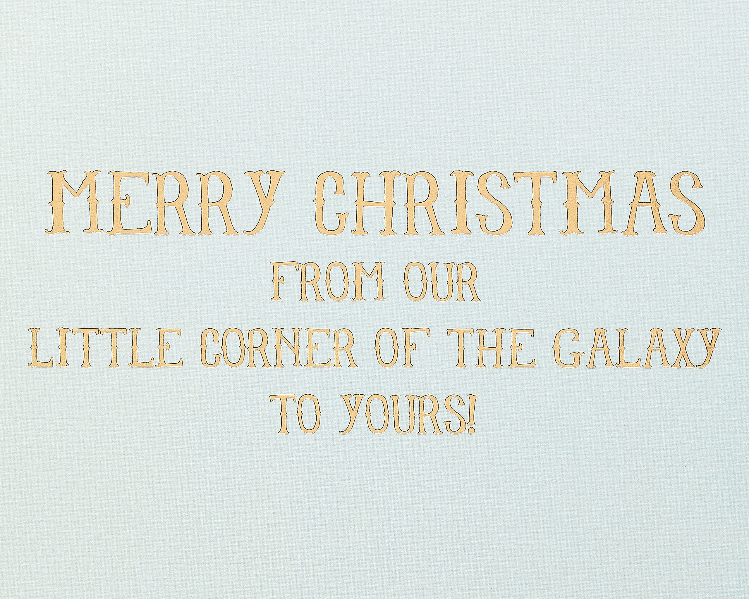American Greetings Star Wars Christmas Card (Corner Of The Galaxy) - Image 3
