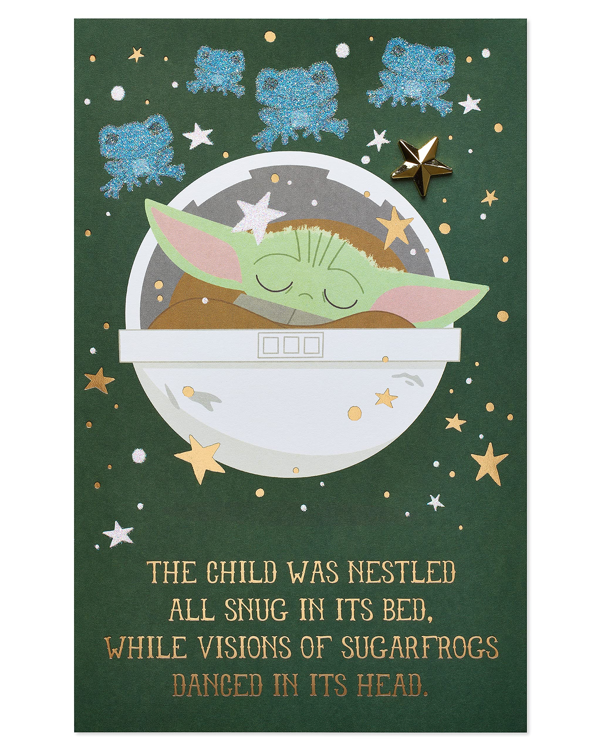 American Greetings Star Wars Christmas Card (Corner Of The Galaxy) - Image 4