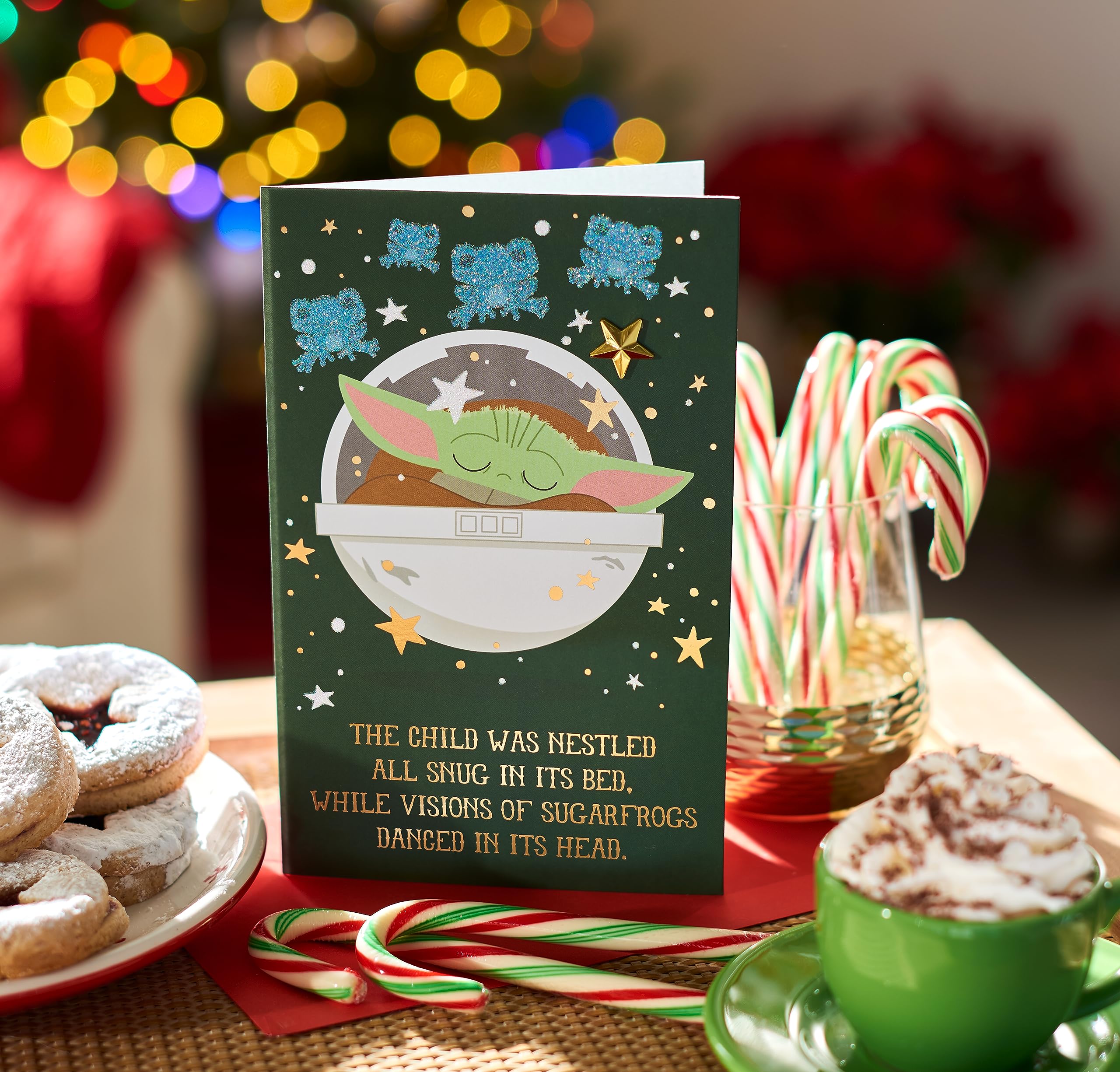 American Greetings Star Wars Christmas Card (Corner Of The Galaxy) - Image 6