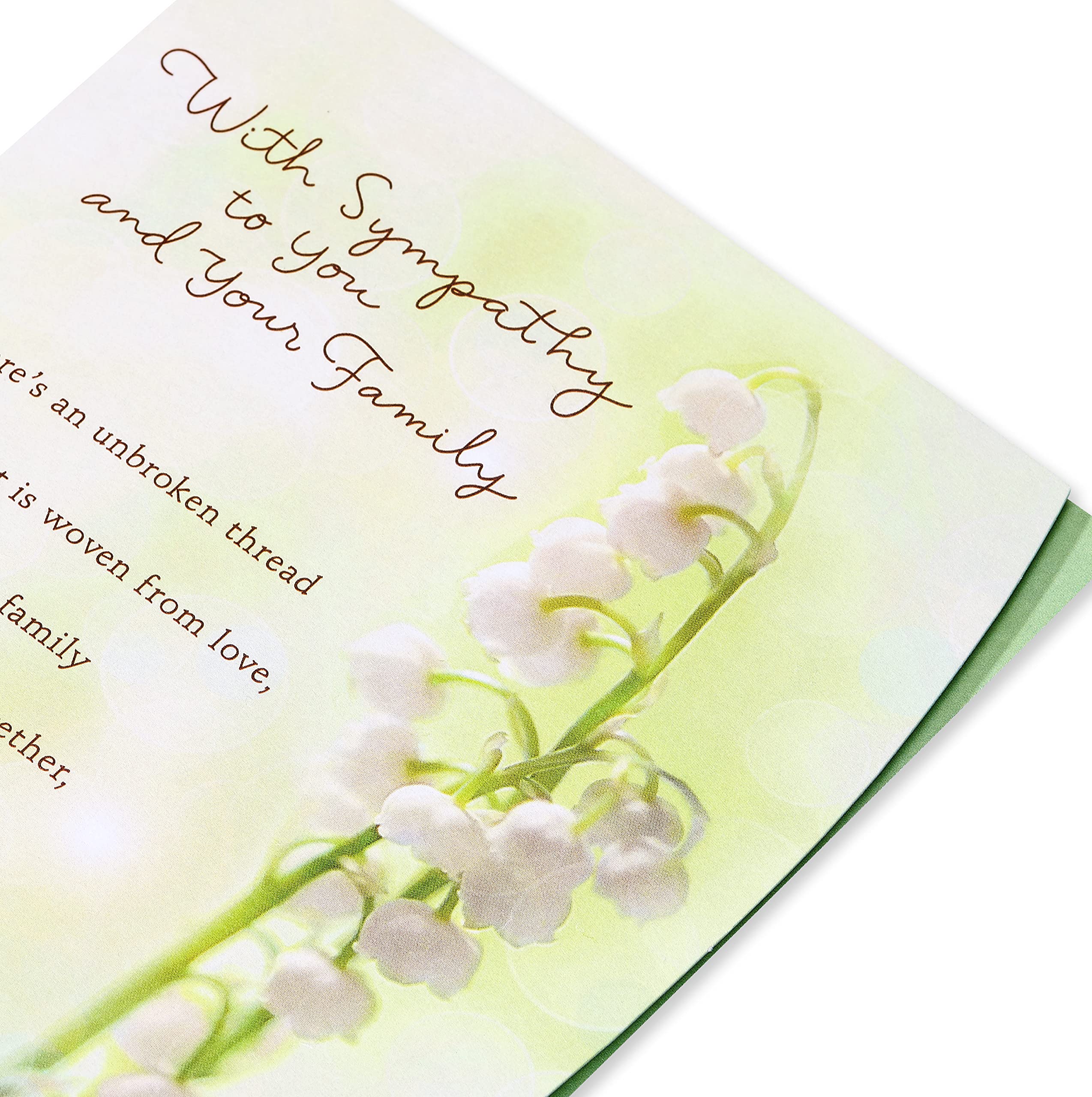 American Greetings Sympathy Card (Always Be With You) - Image 6