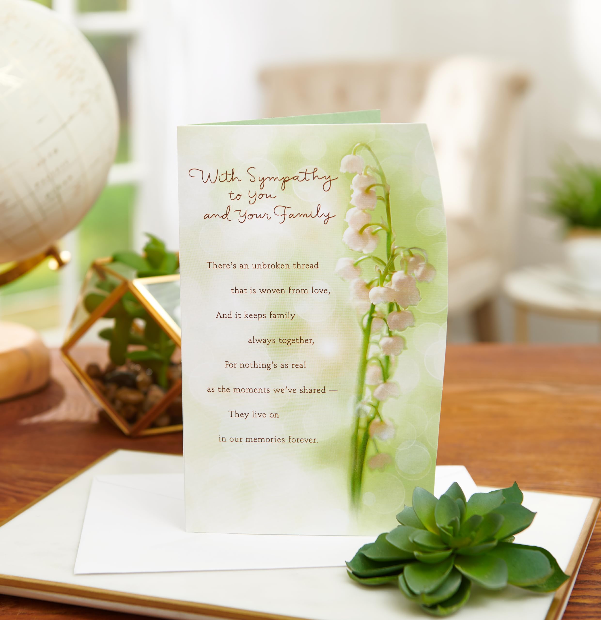 American Greetings Sympathy Card (Always Be With You) - Image 7