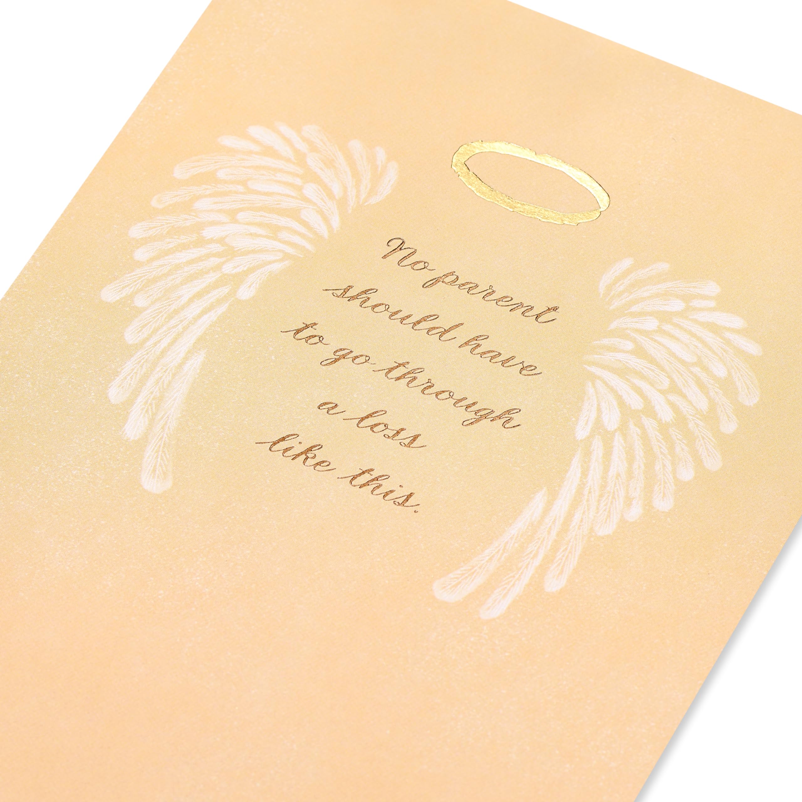American Greetings Sympathy Card for Loss of Child (This Sad Time) - Image 5