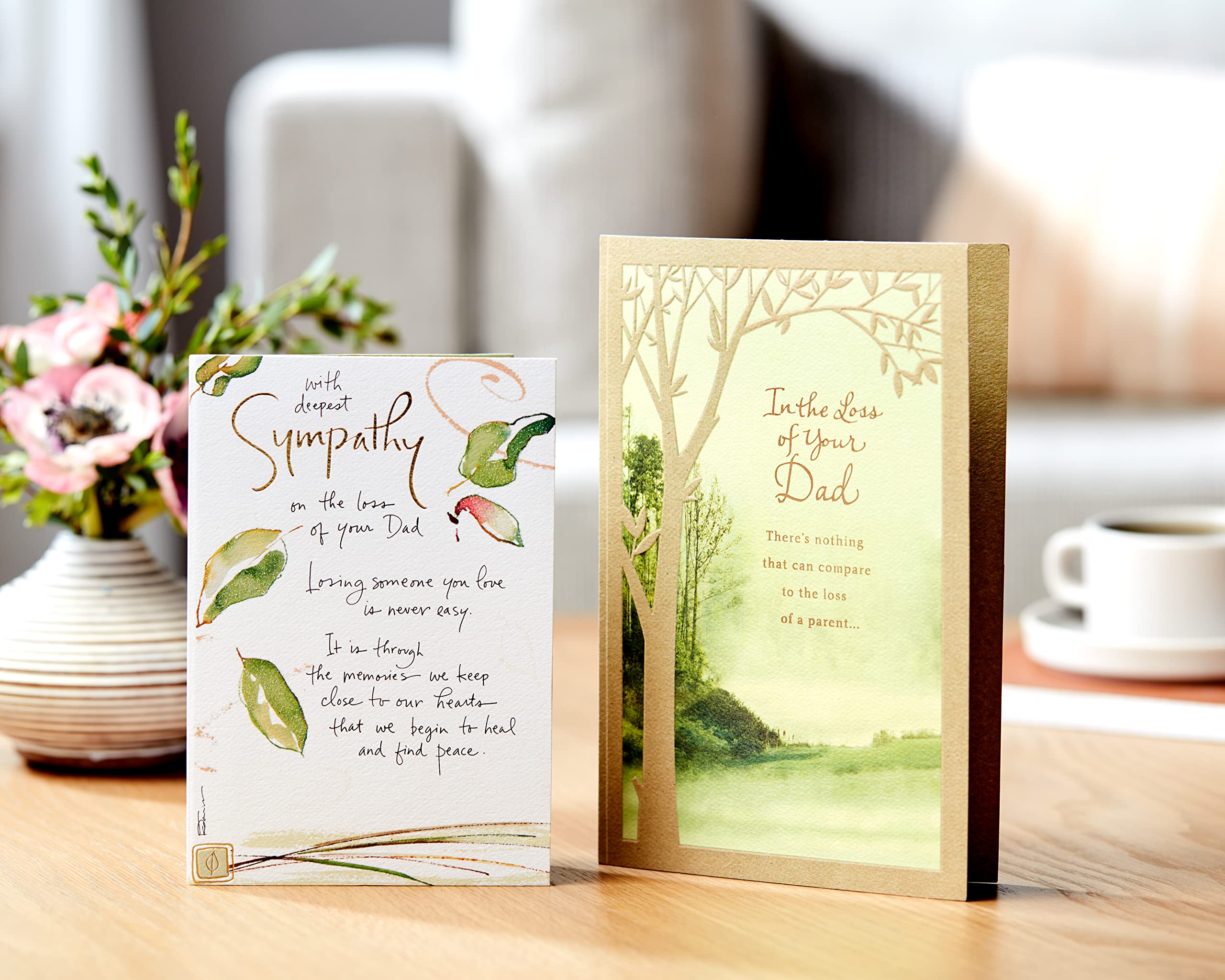 American Greetings Sympathy Card for Loss of Father (Never Easy) - Image 6