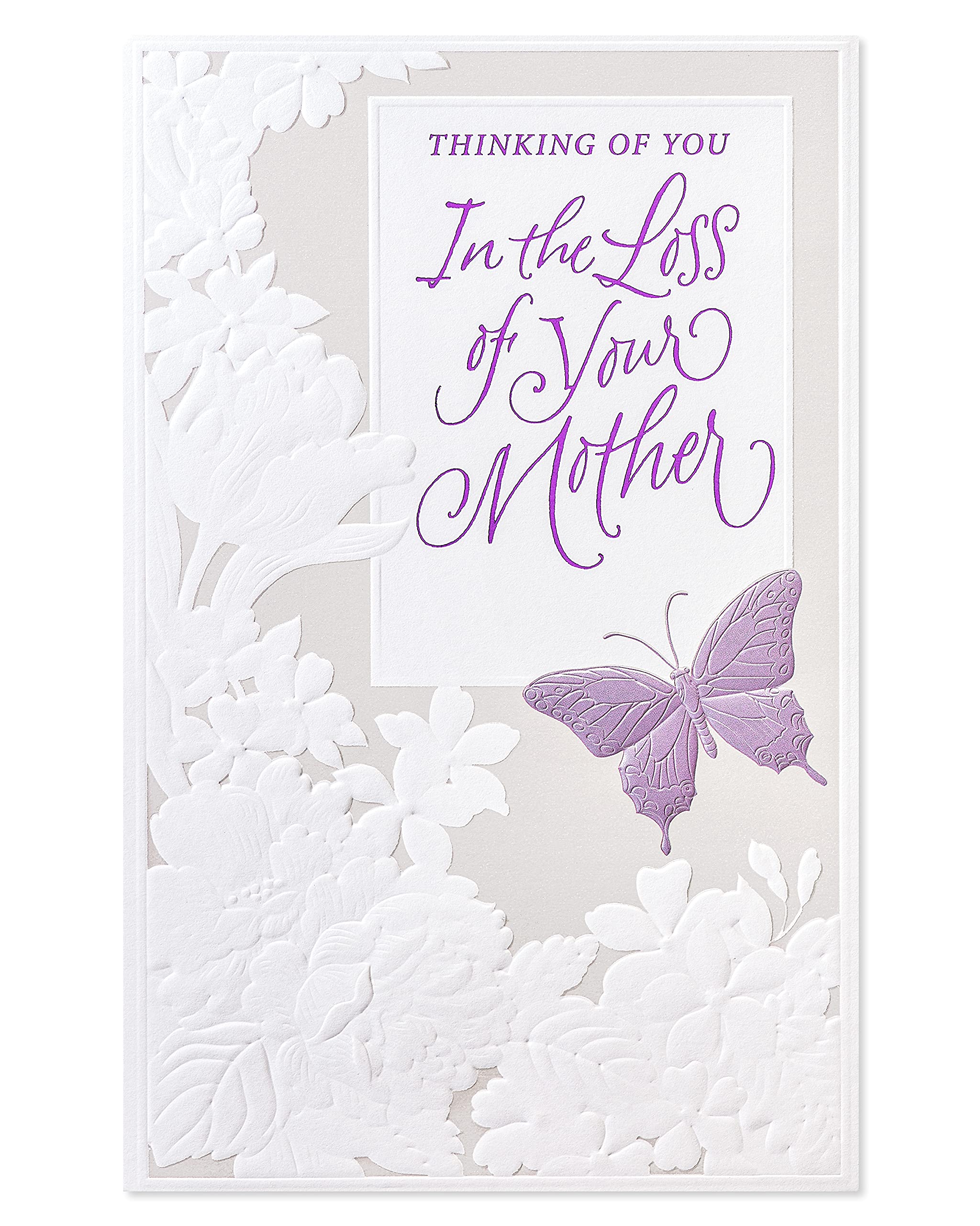 American Greetings Sympathy Card for Loss of Mother (Thinking of You) - Image 5