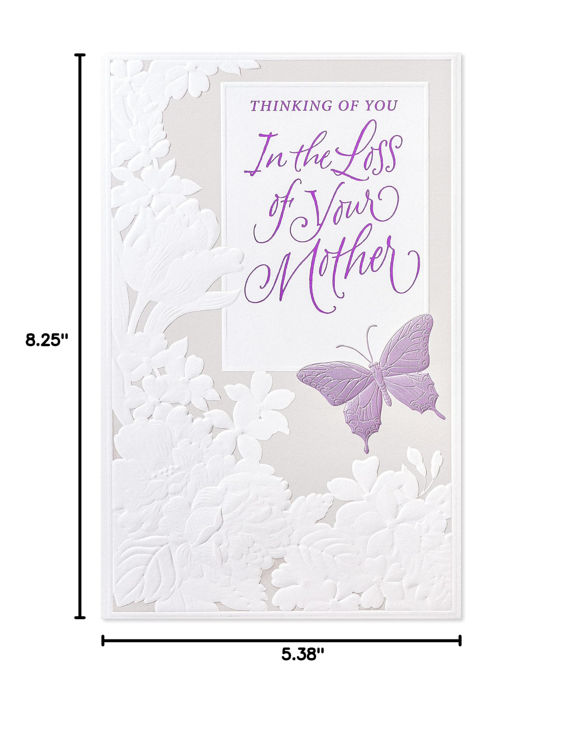 American Greetings Sympathy Card for Loss of Mother (Thinking of You) - Image 9
