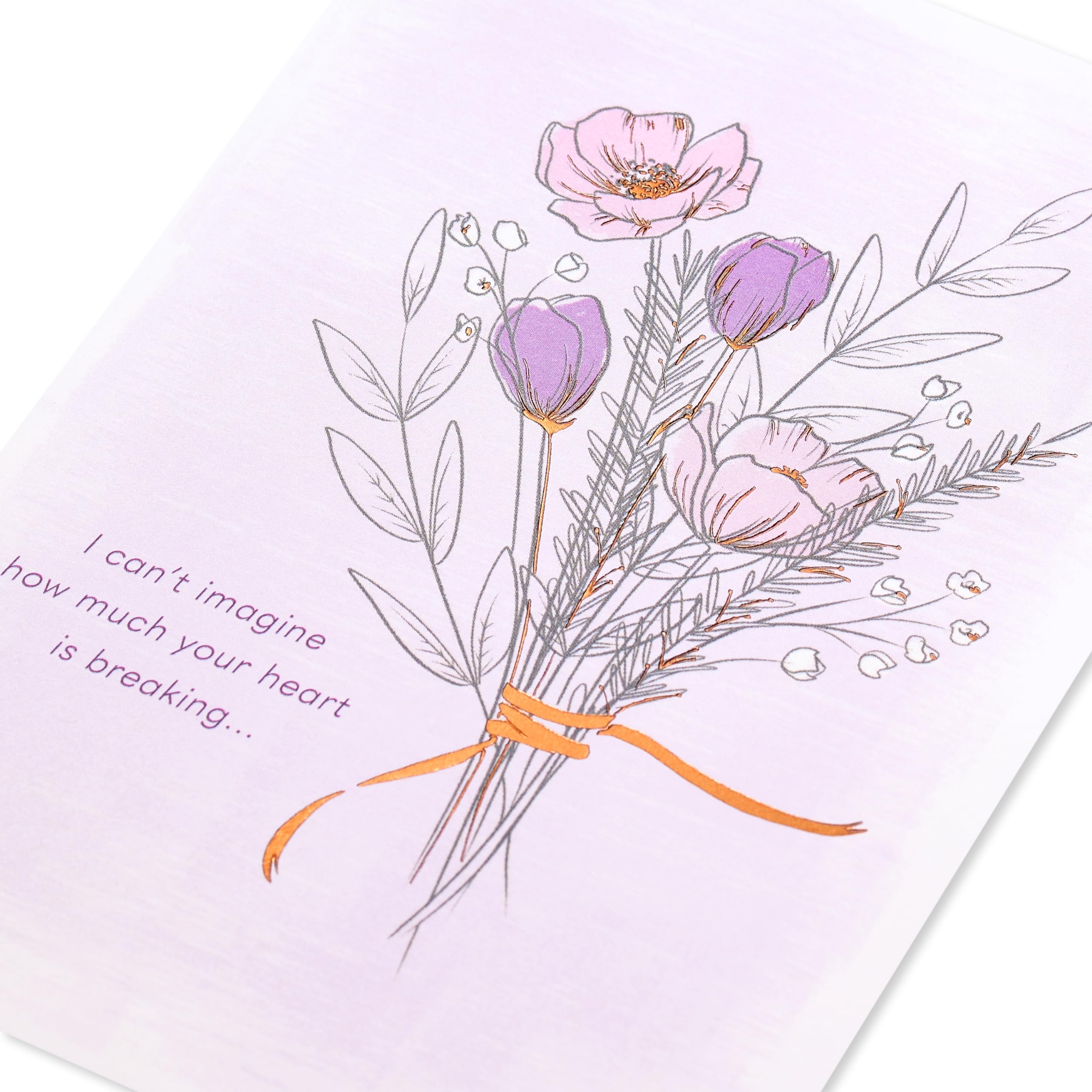 American Greetings Sympathy Card for Miscarriage (I'm Here For You) - Image 5