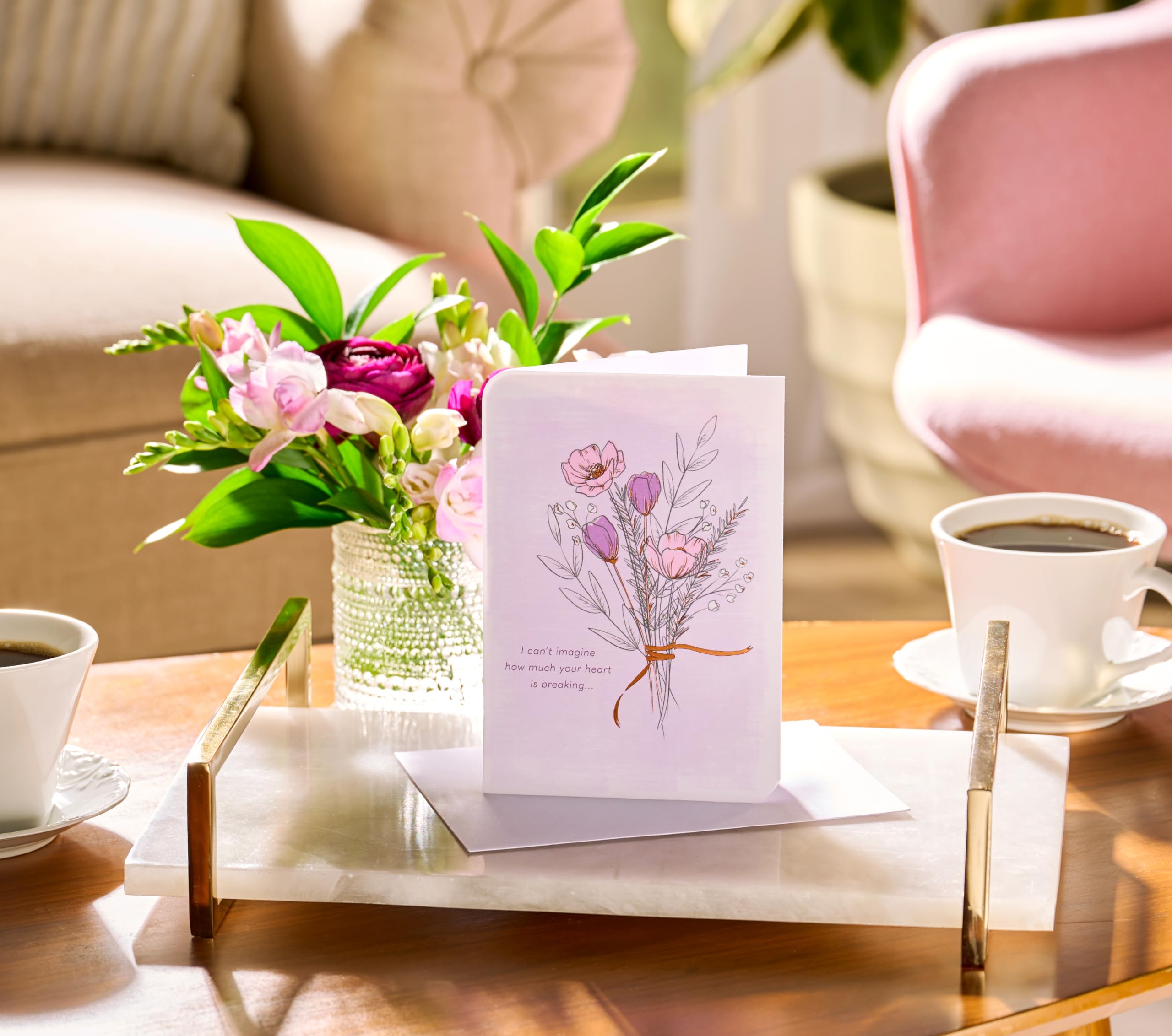 American Greetings Sympathy Card for Miscarriage (I'm Here For You) - Image 6
