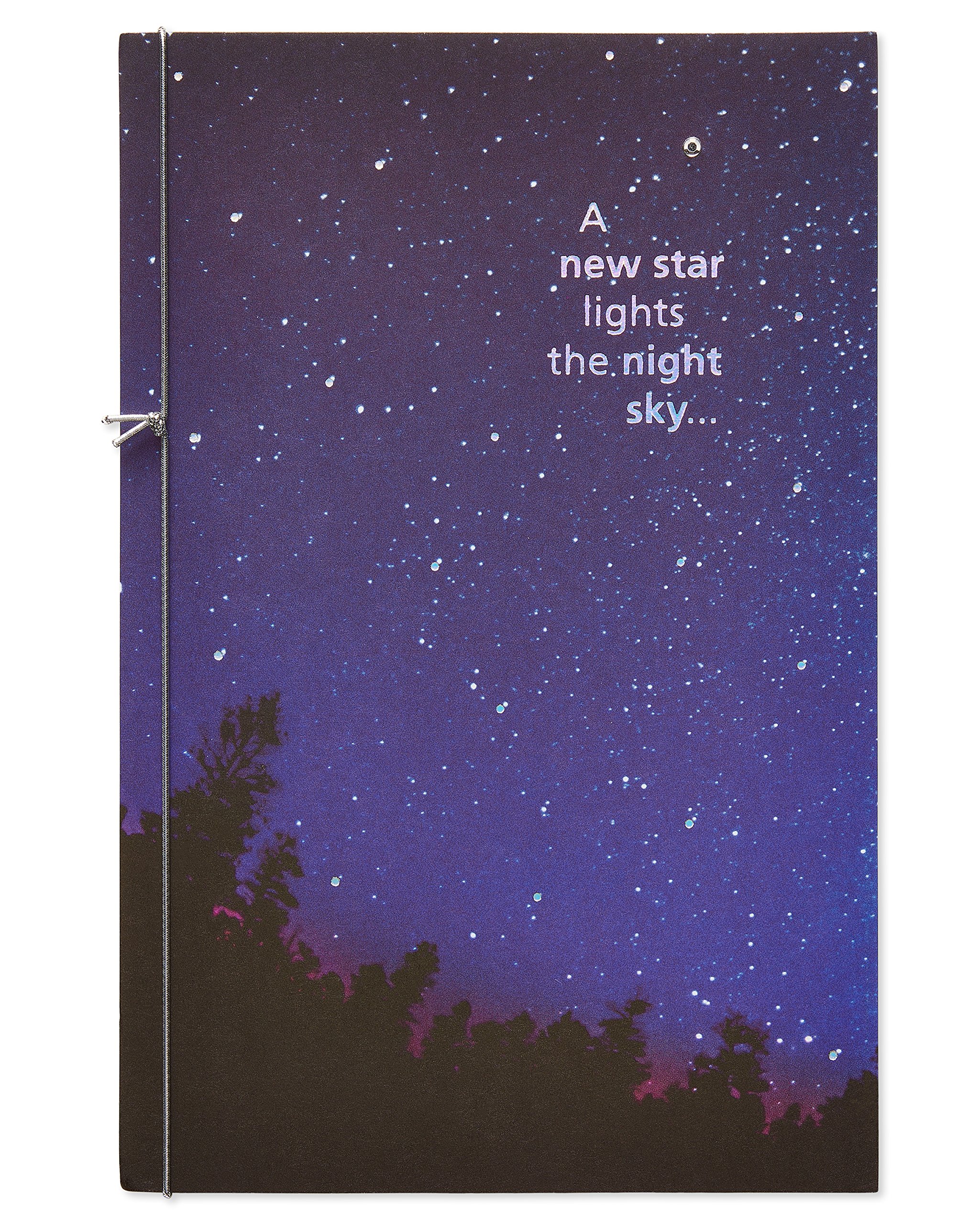 American Greetings Sympathy Card (New Star, Shine Forever) - Image 4