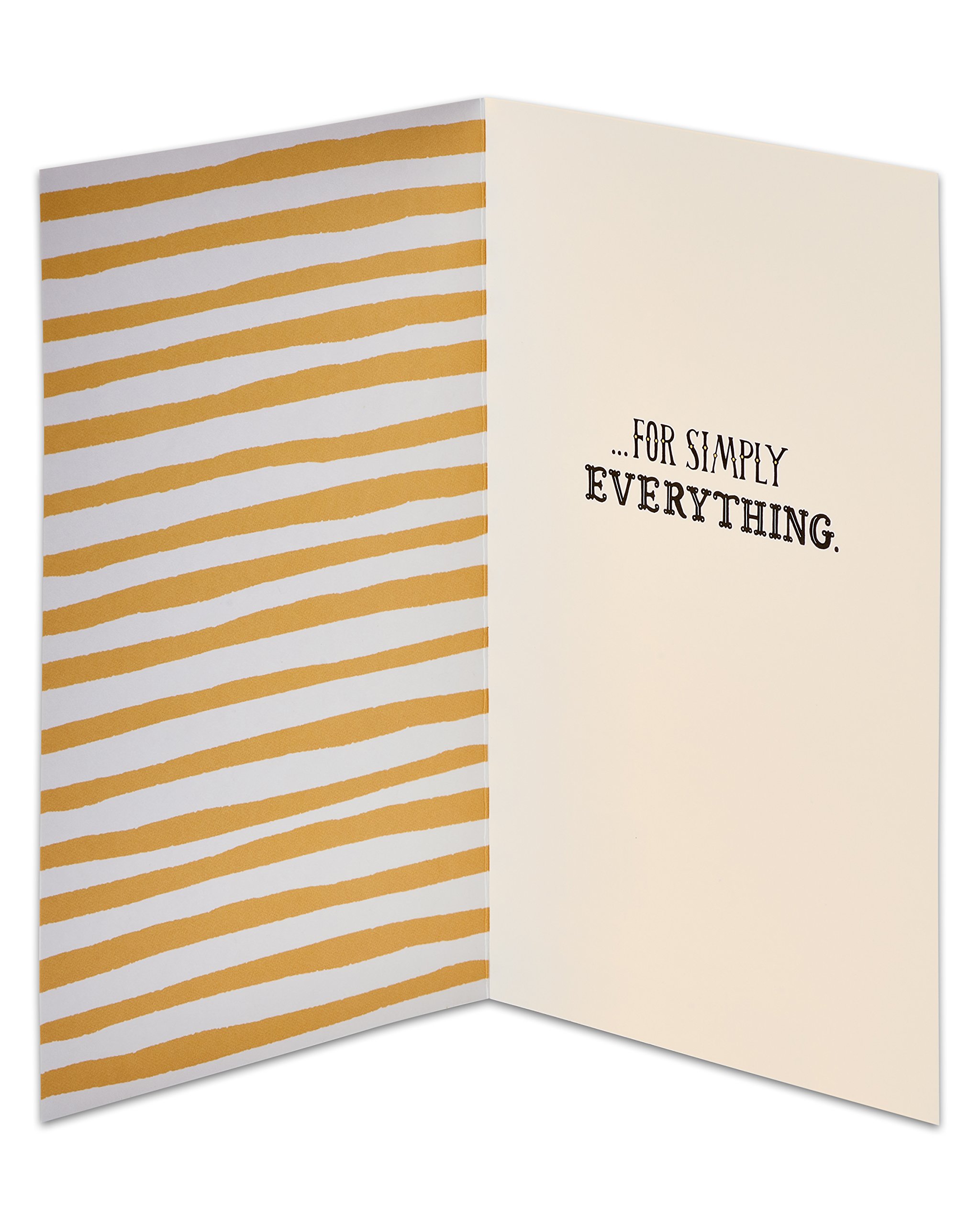 American Greetings Thank You Card (A Simple Thank You) - Image 2