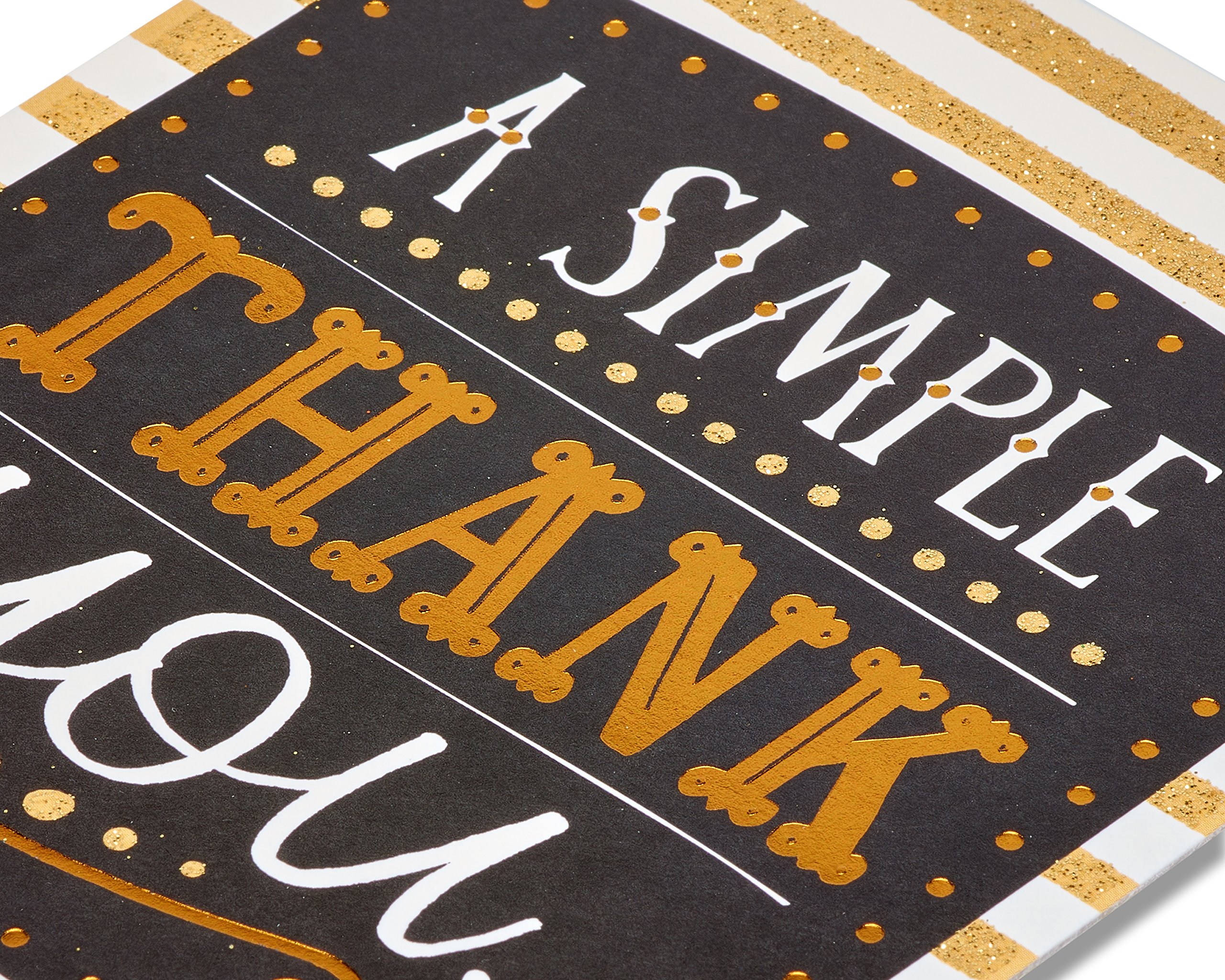 American Greetings Thank You Card (A Simple Thank You) - Image 4