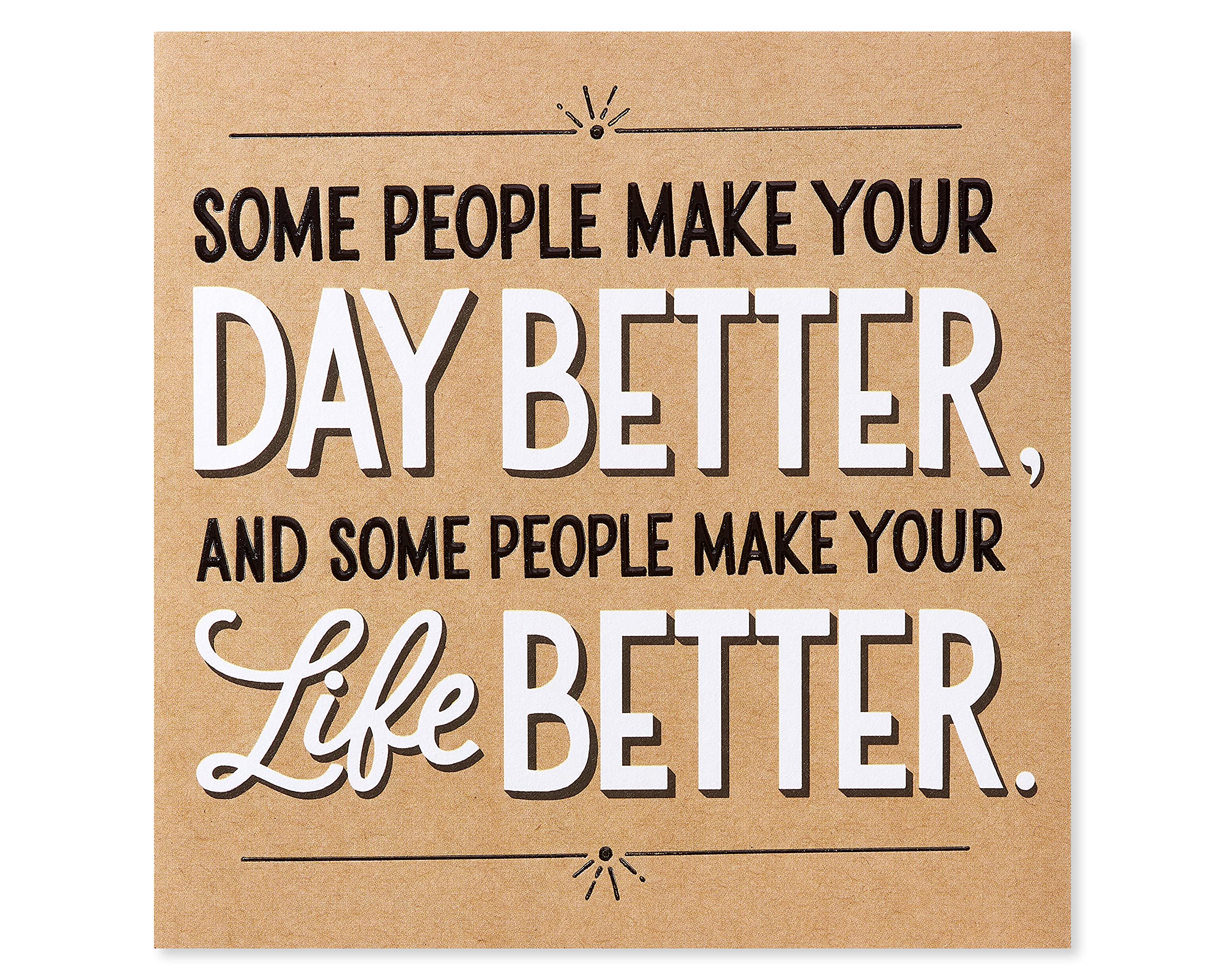 American Greetings Thank You Card (Day Better) - Image 4