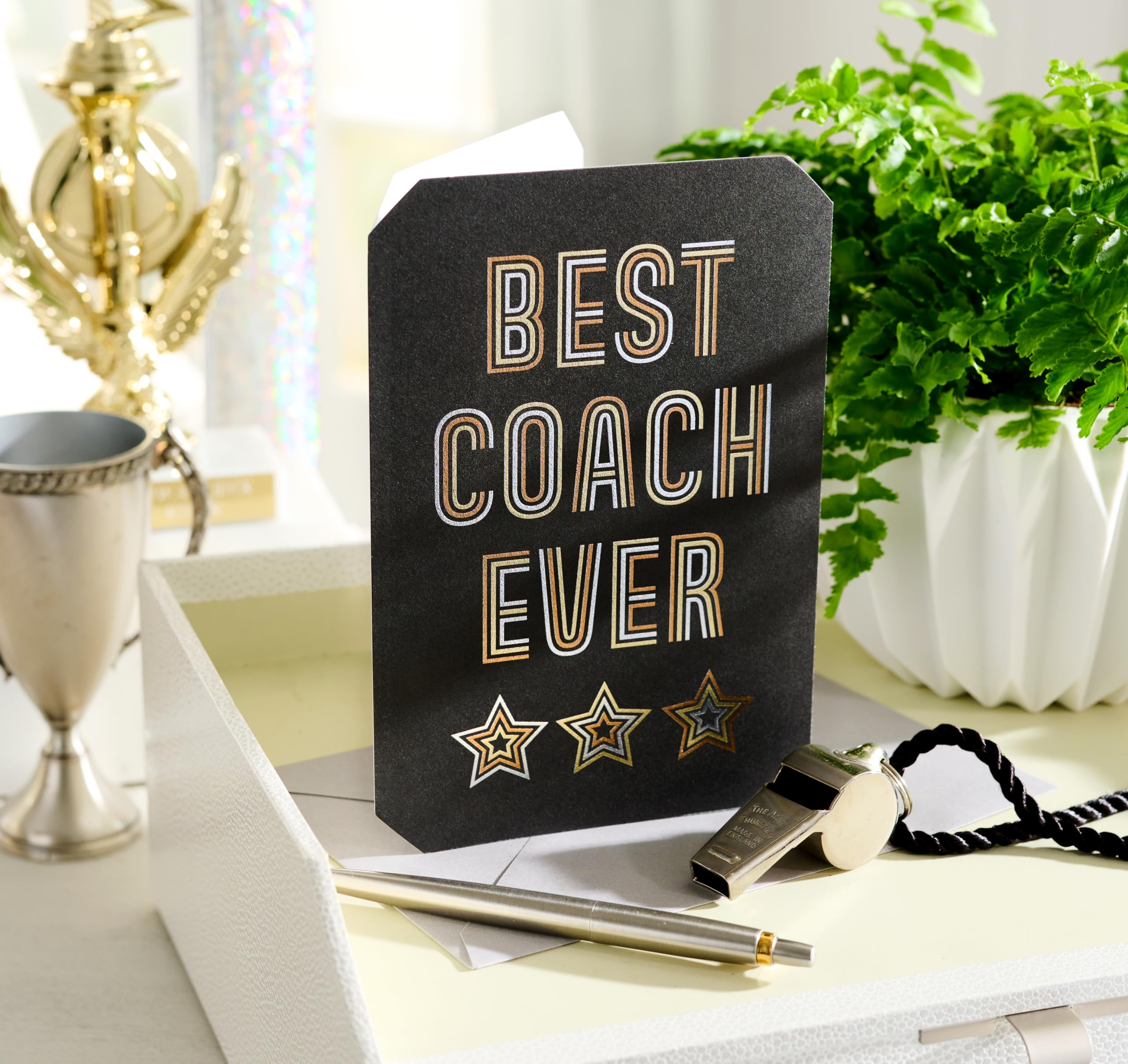 American Greetings Thank You Card for Coach (Thanks For Everything) - Image 6