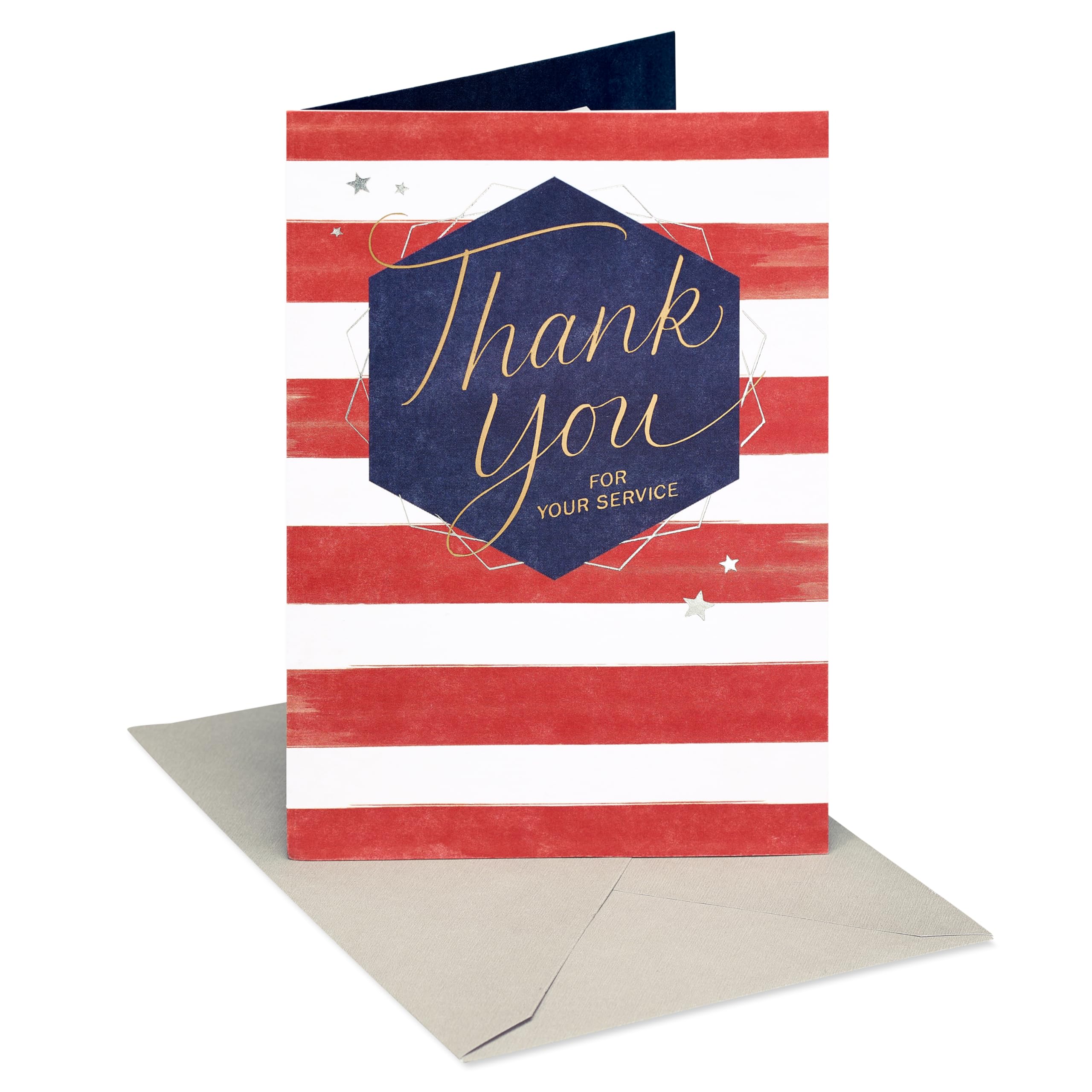 American Greetings Thank You Card for Veteran (Gratitude and Admiration)