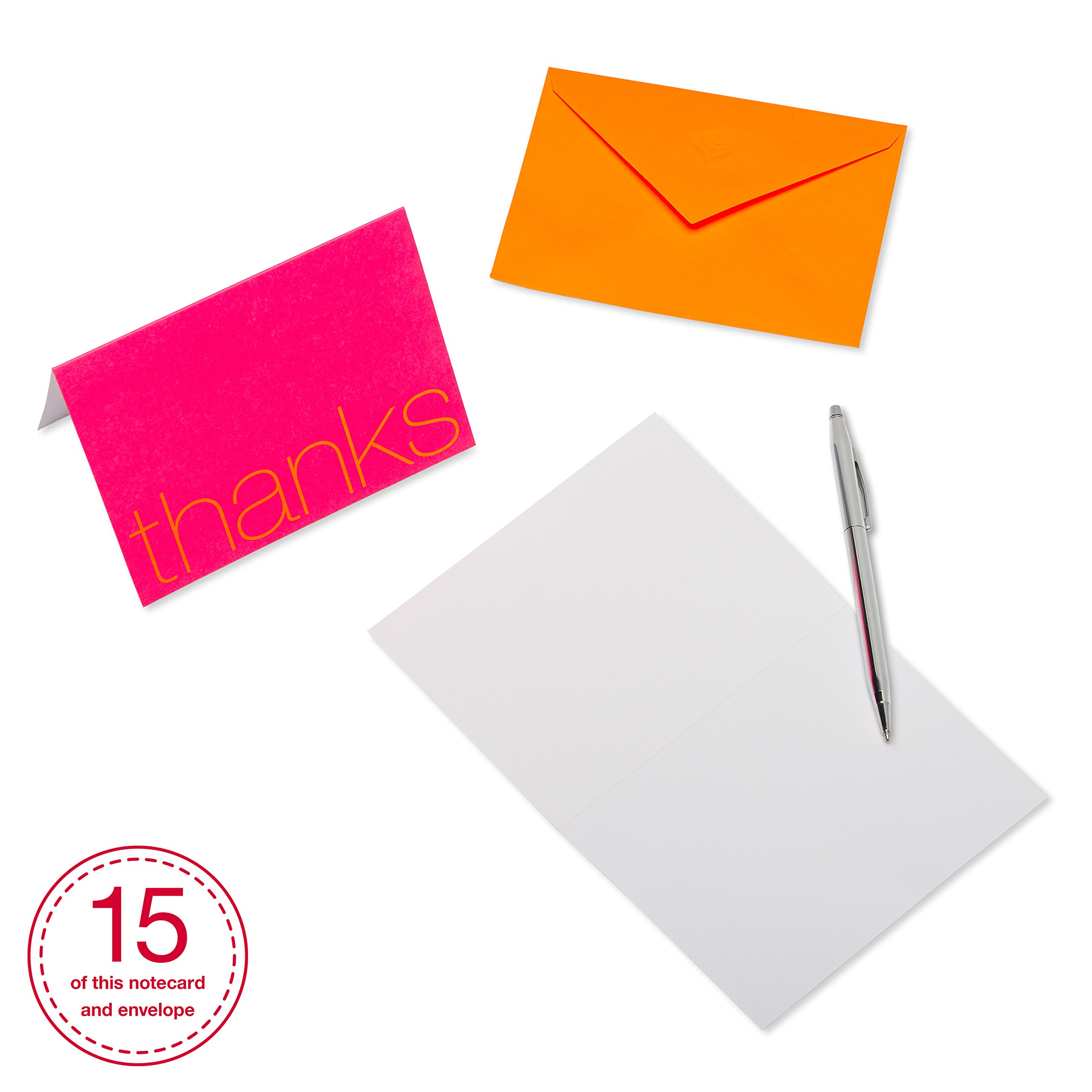 American Greetings Thank You Cards with Envelopes, Bold Multicolored (50-Count) - Image 4