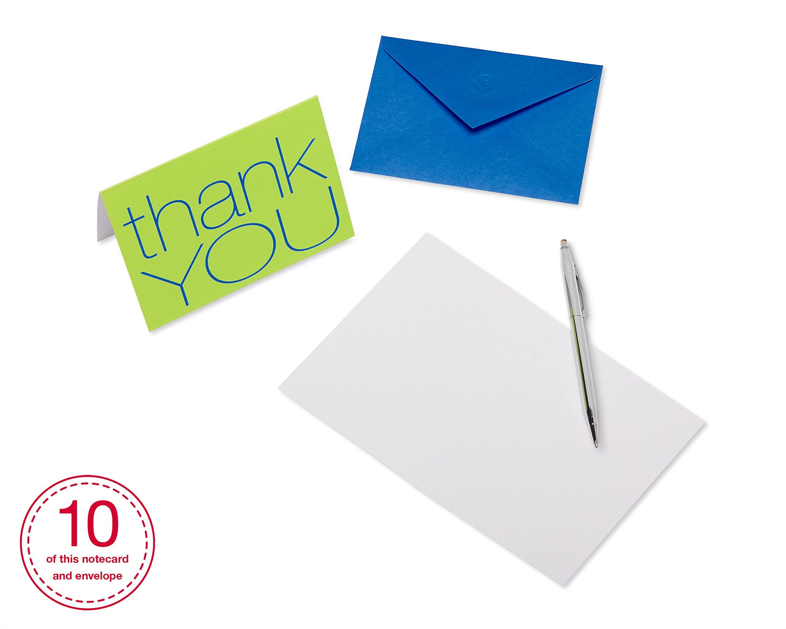 American Greetings Thank You Cards with Envelopes, Bold Multicolored (50-Count) - Image 6