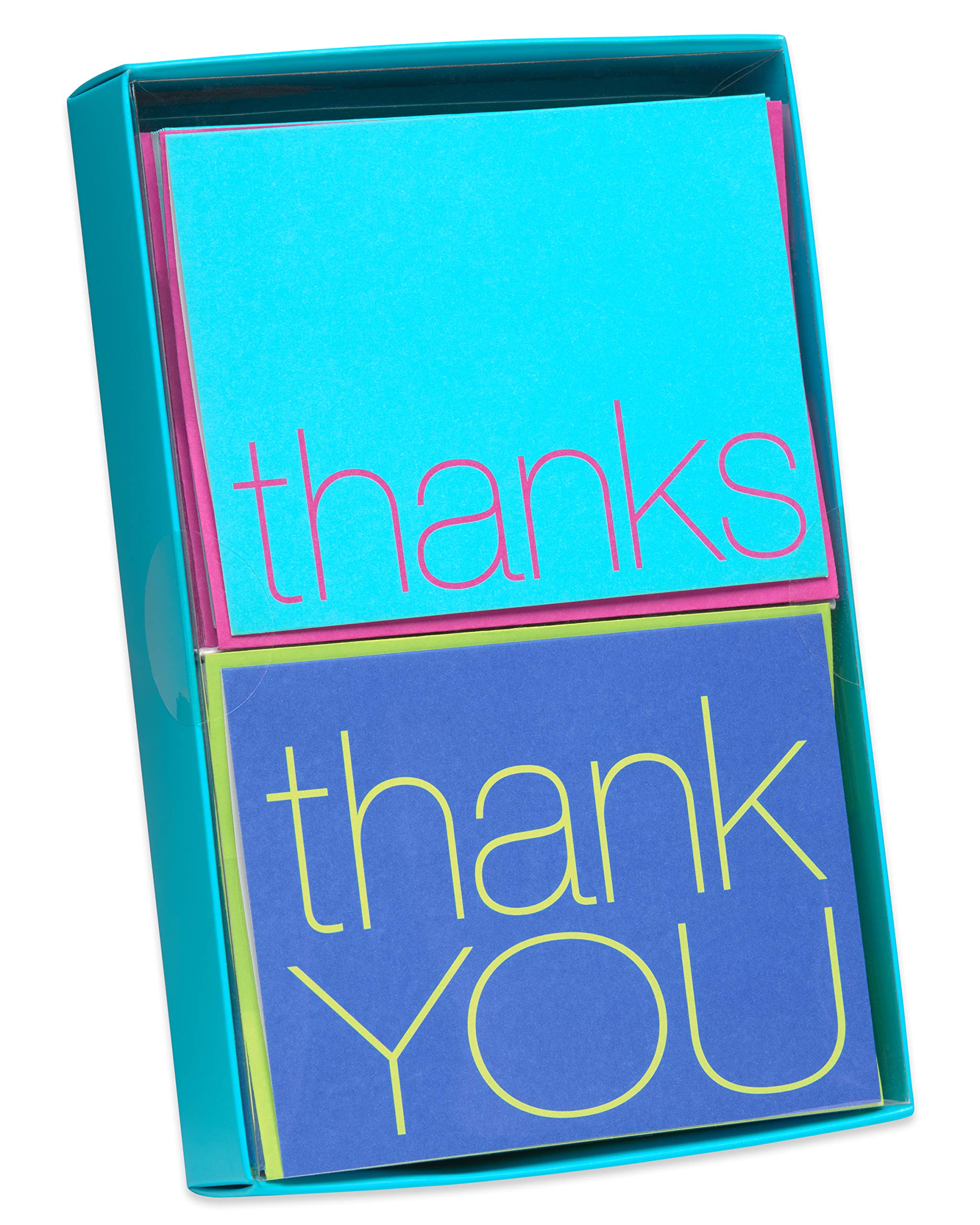 American Greetings Thank You Cards with Envelopes, Bold Multicolored (50-Count) - Image 7