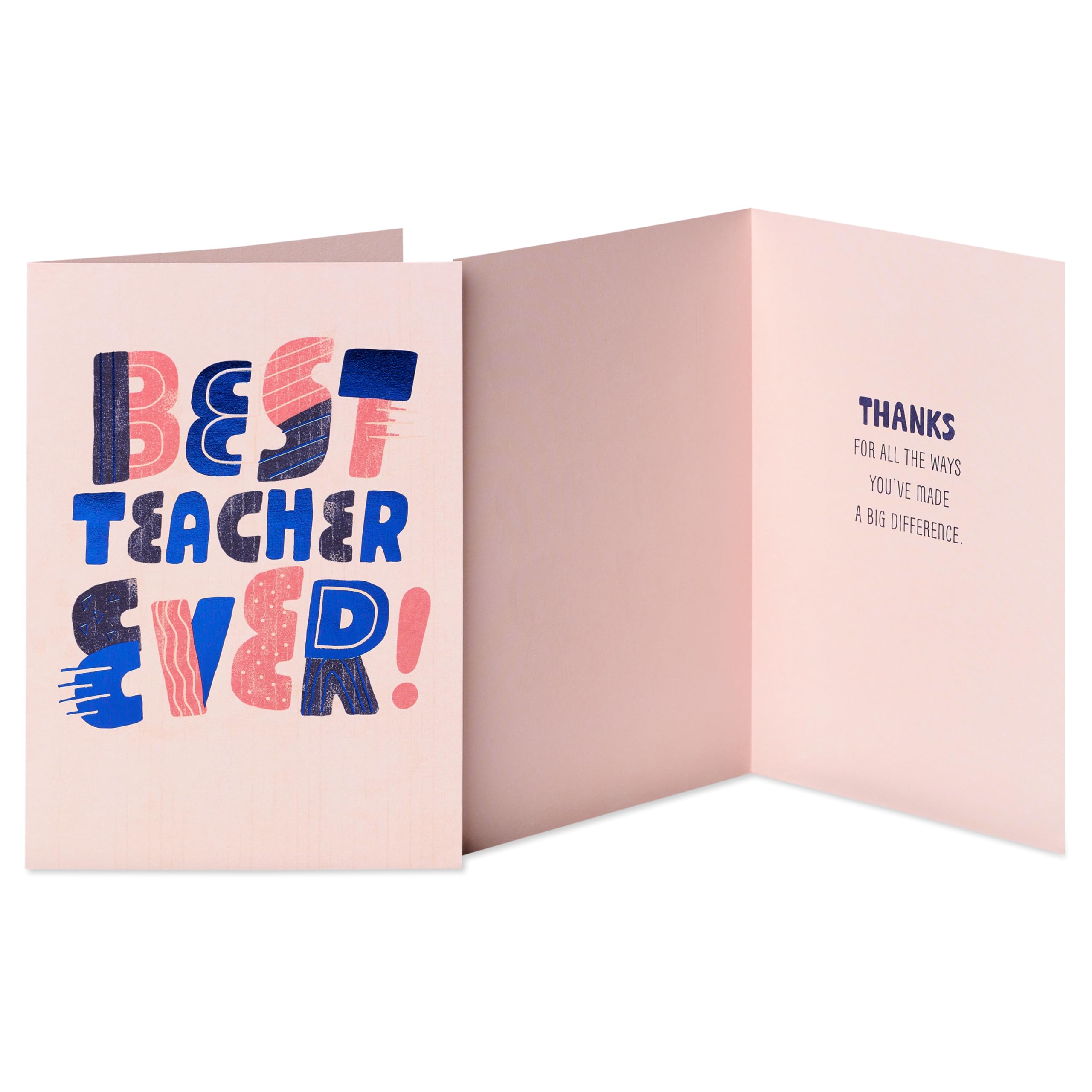 American Greetings Thank You Cards with Envelopes for Teacher, Globe (8-Count) - Image 5