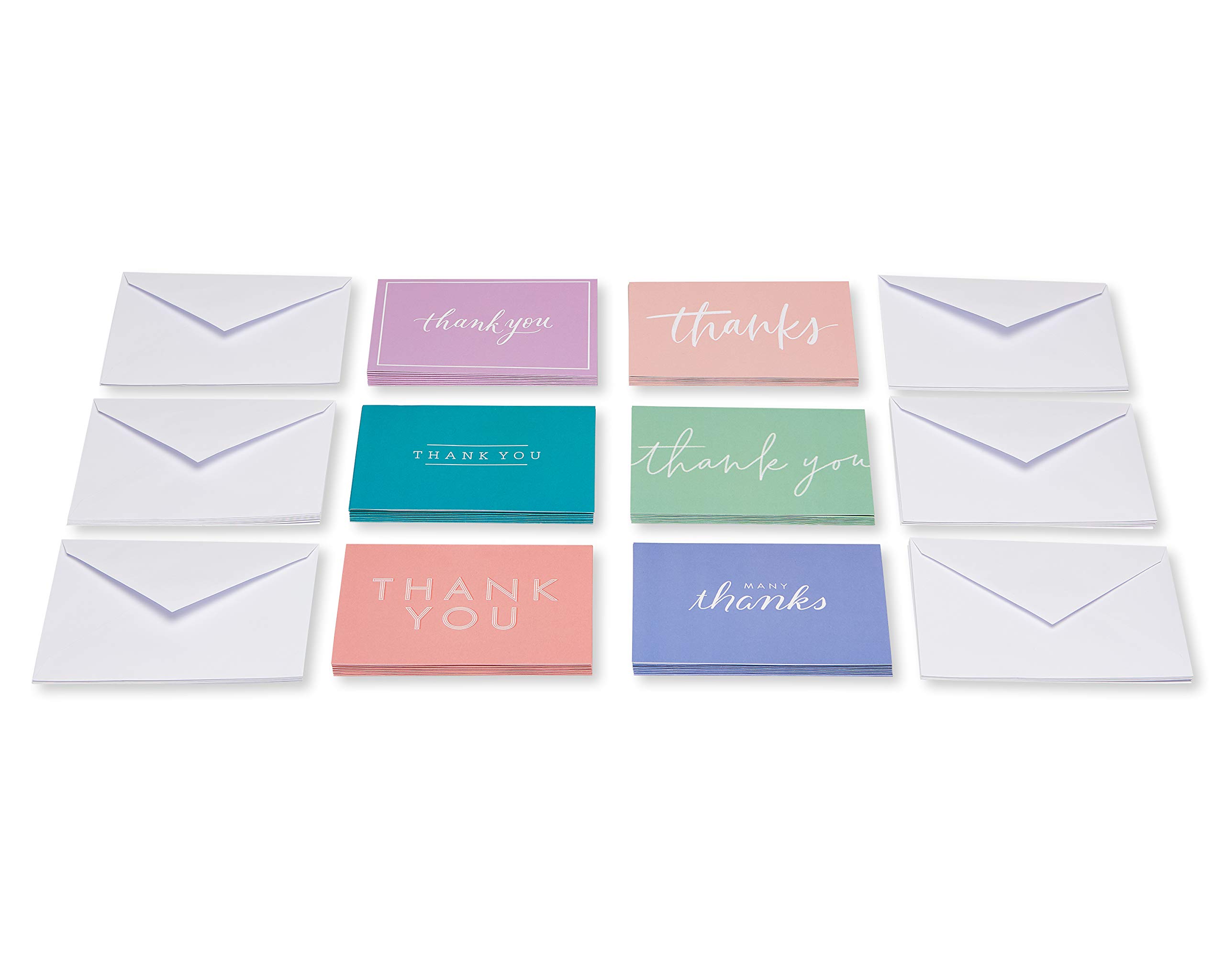 American Greetings Thank You Cards with Envelopes, Multicolor Assortment (48-Count) - Image 5
