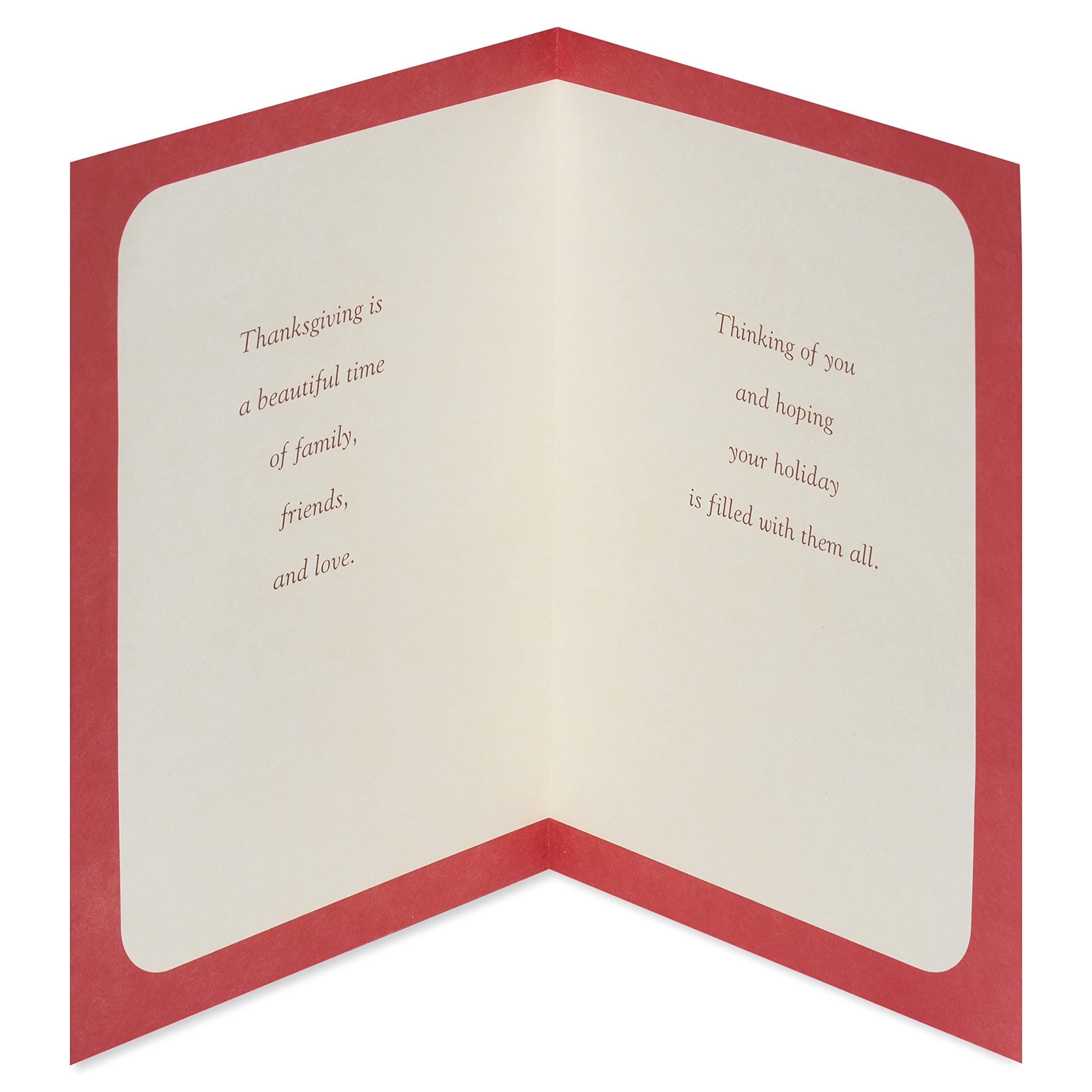 American Greetings Thanksgiving Cards, Beautiful Time (6-Count) - Image 3
