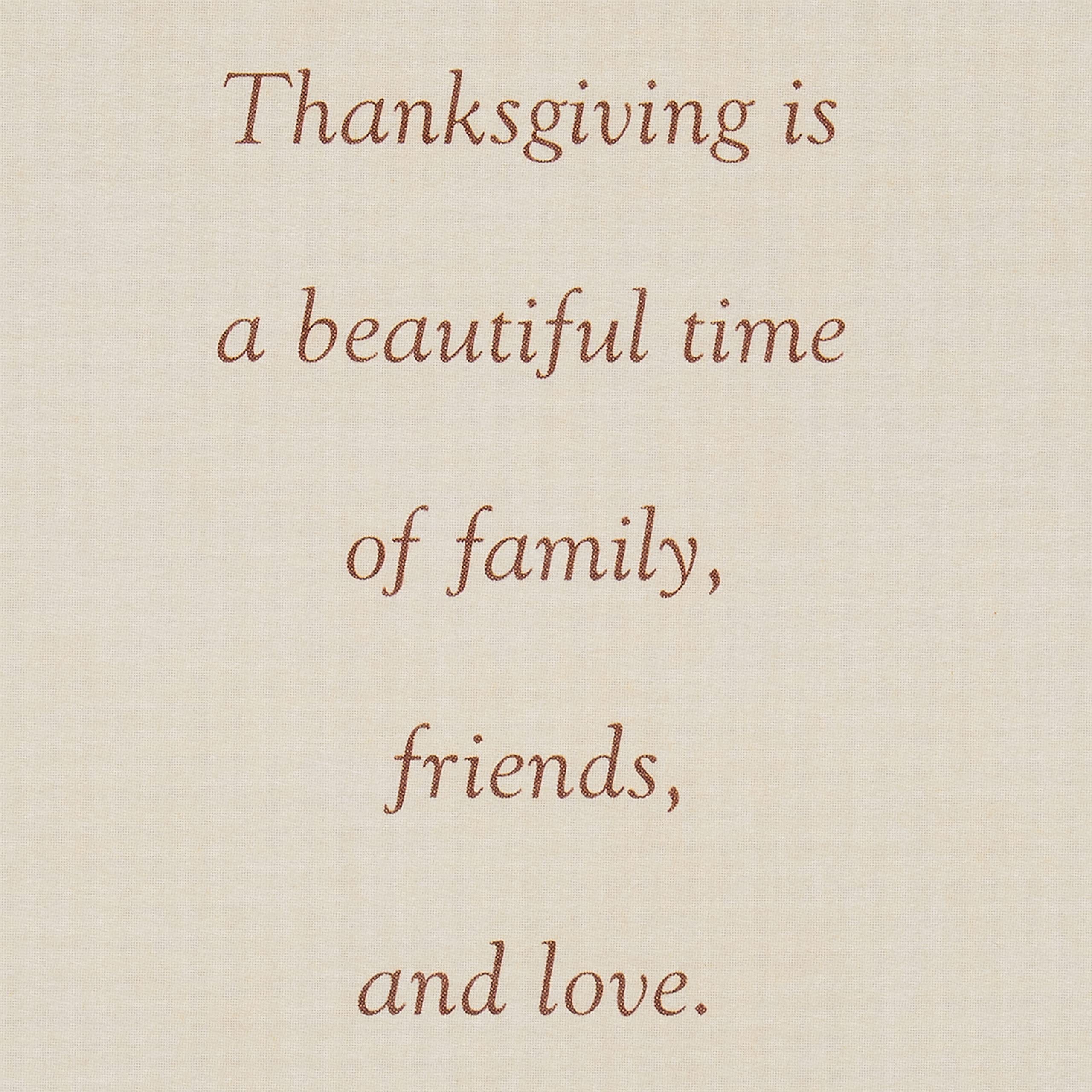 American Greetings Thanksgiving Cards, Beautiful Time (6-Count) - Image 4