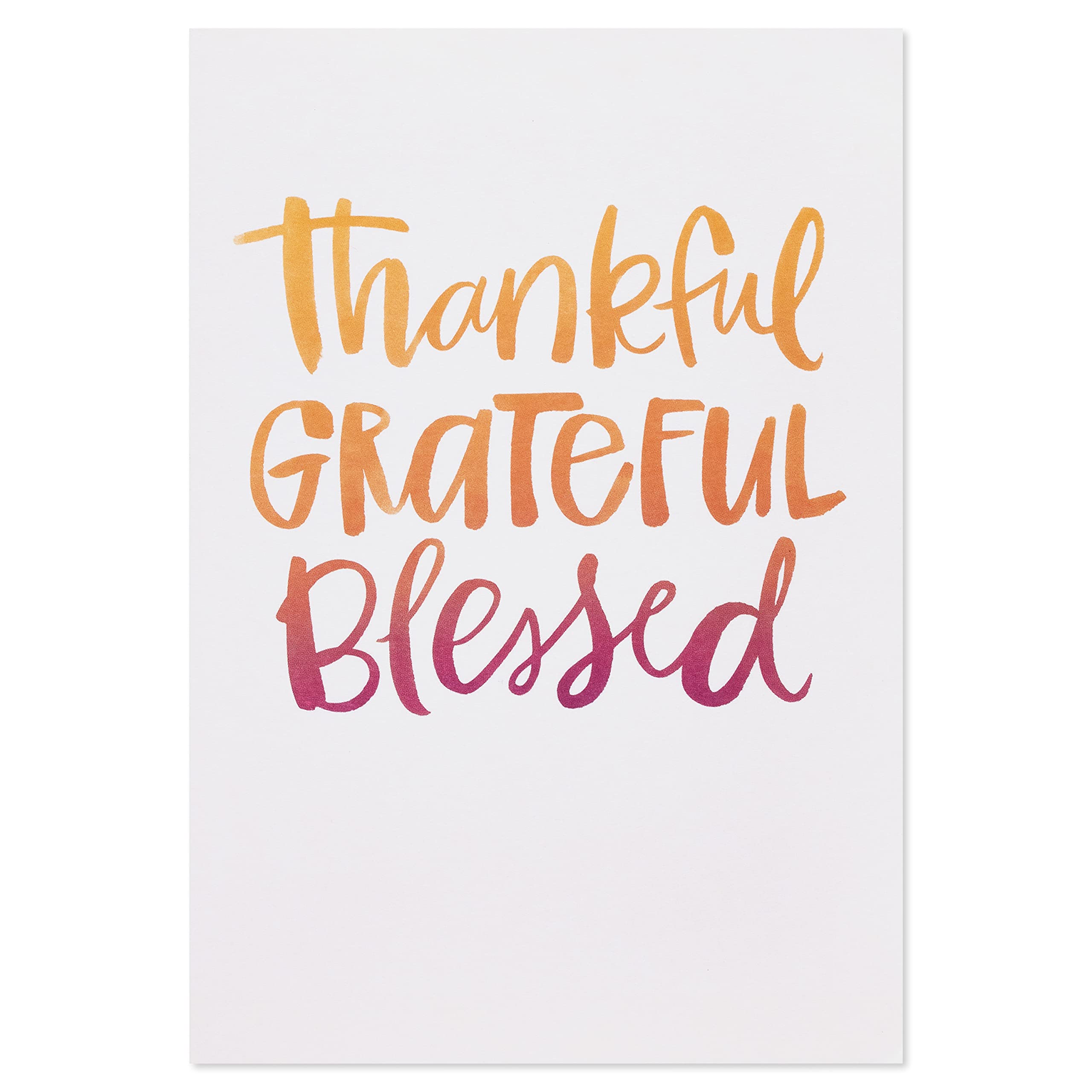 American Greetings Thanksgiving Cards, Thanks To You (6-Count) - Image 7