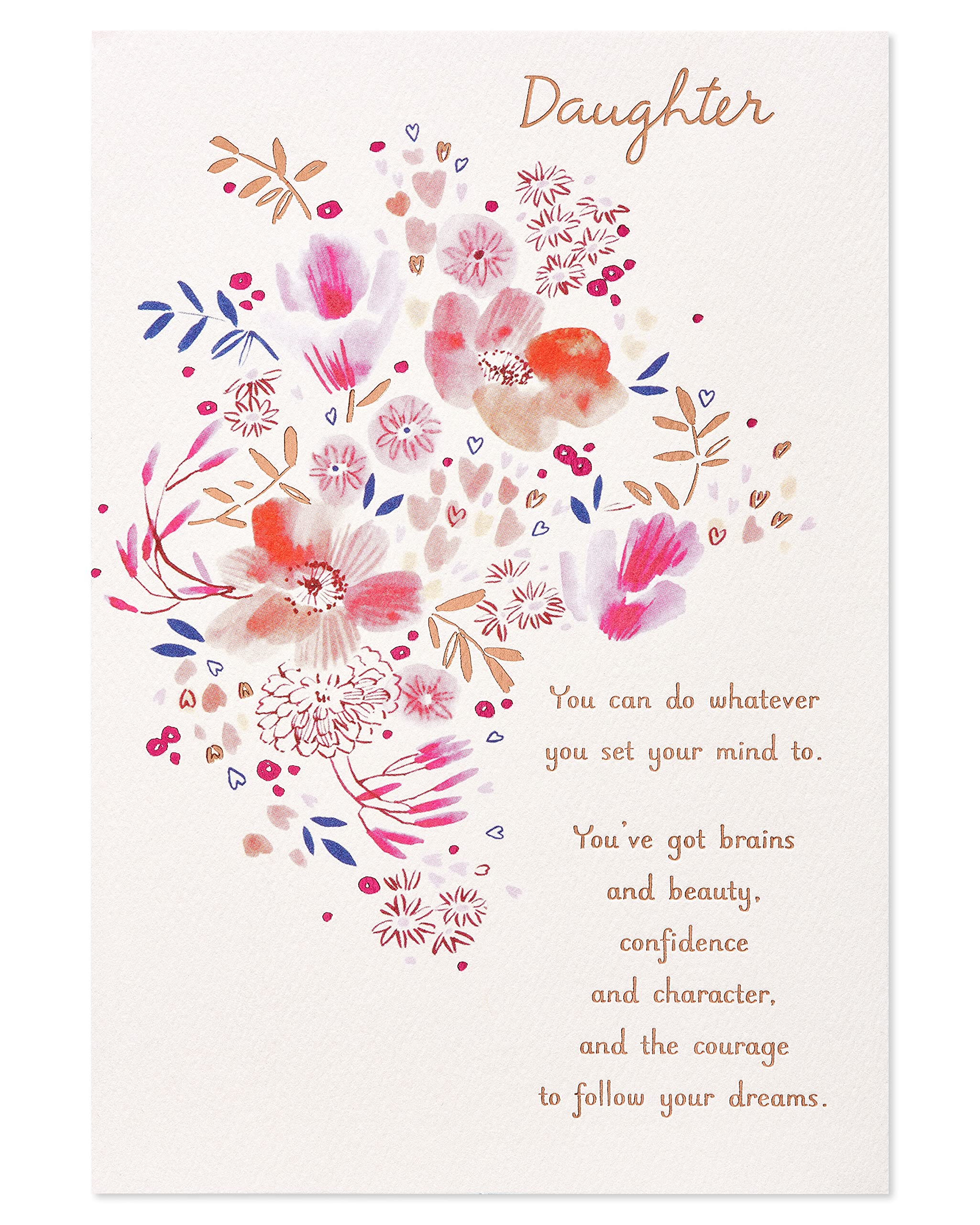 American Greetings Valentines Day Card for Daughter (Follow Your Dreams) - Image 4