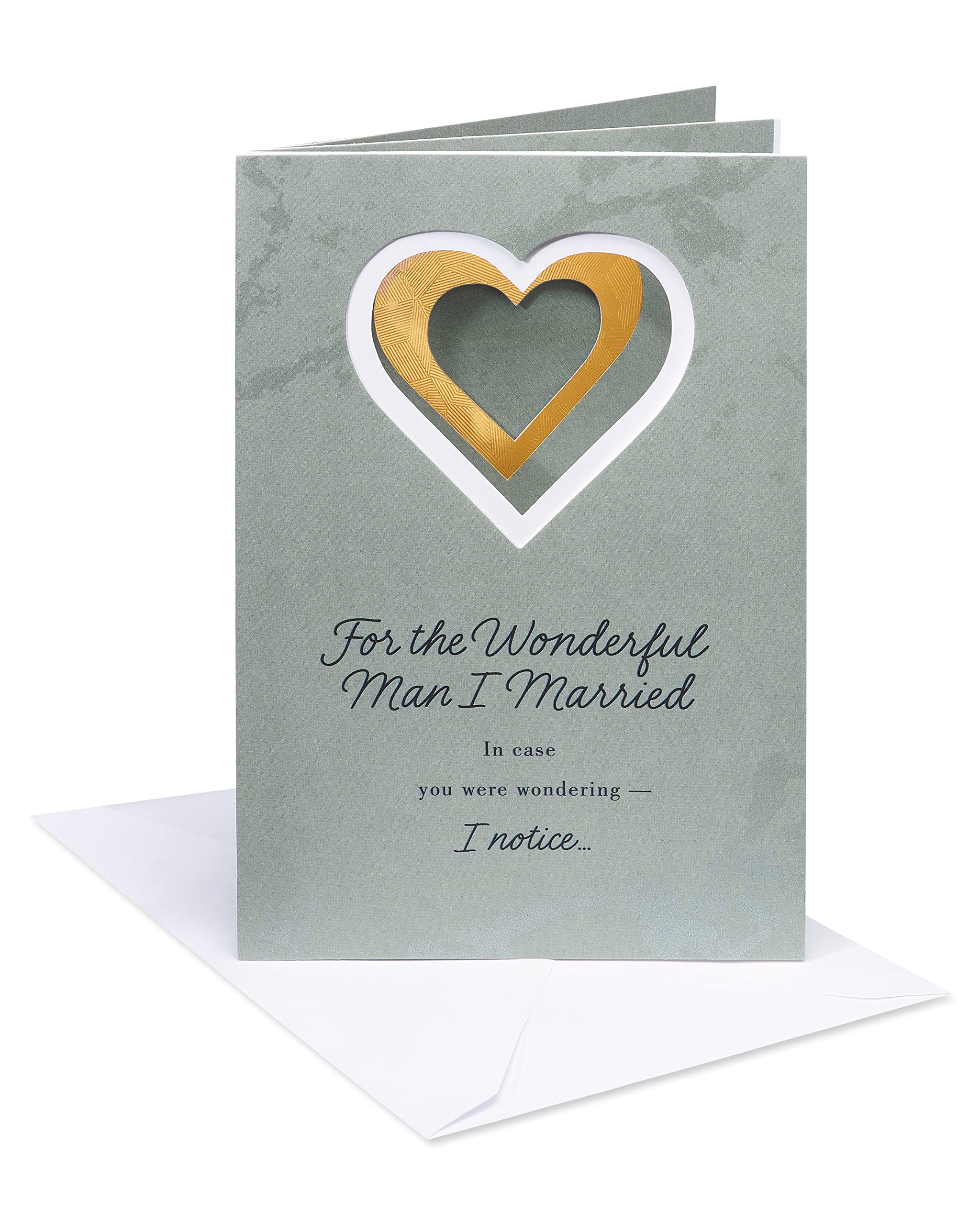 American Greetings Valentines Day Card for Husband (I Notice)