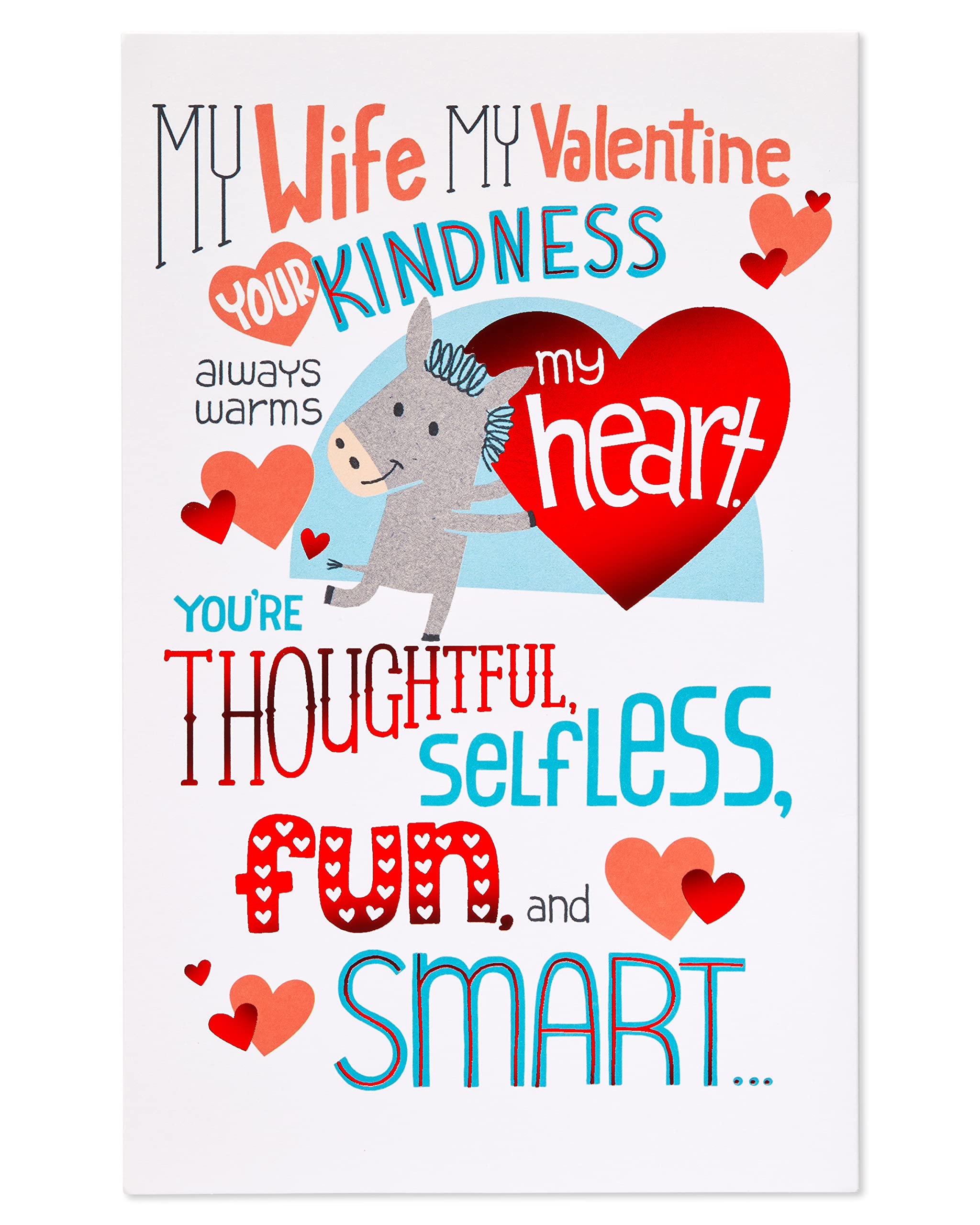 American Greetings Valentines Day Card for Wife (Warms My Heart) - Image 6