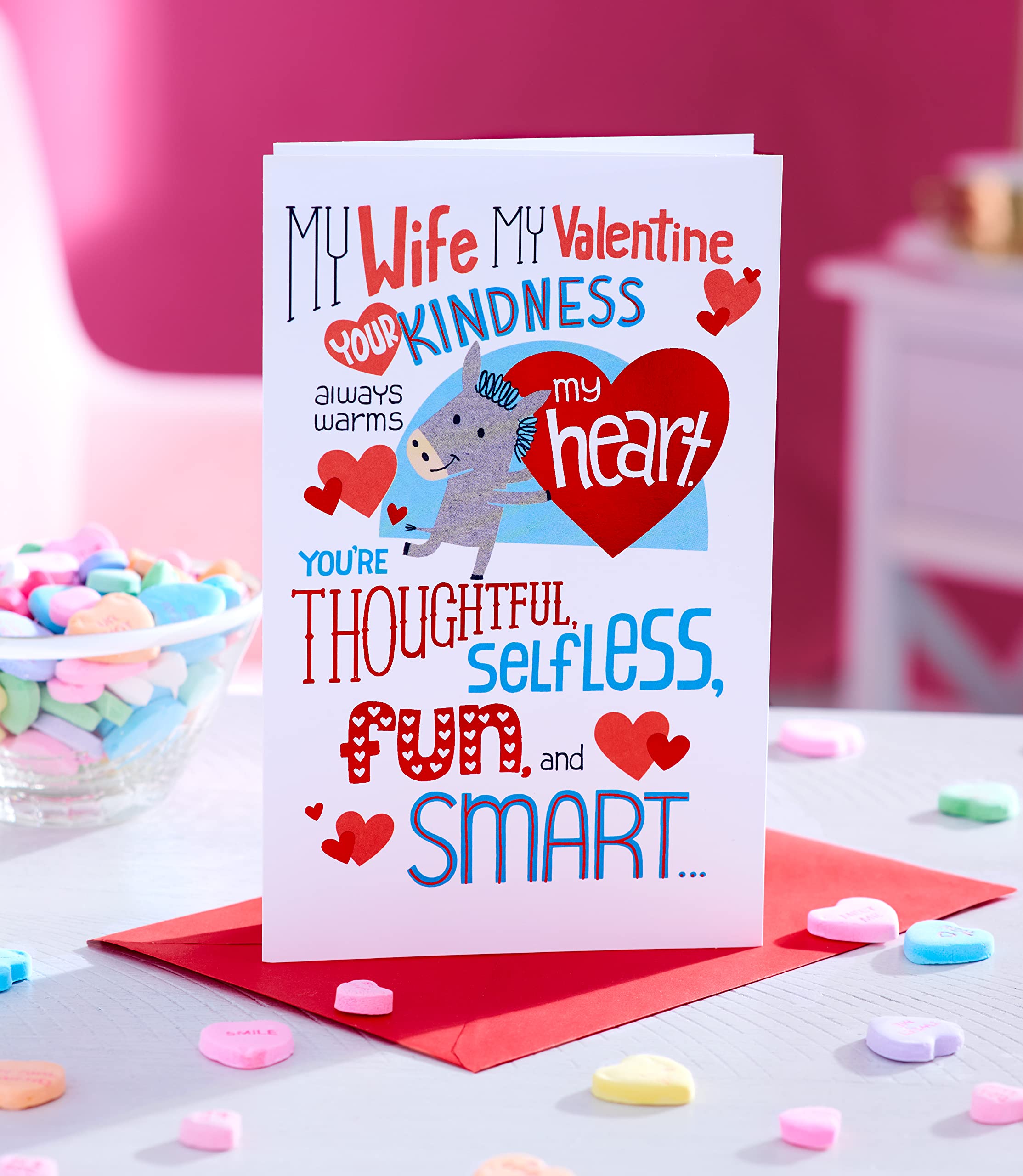 American Greetings Valentines Day Card for Wife (Warms My Heart) - Image 7