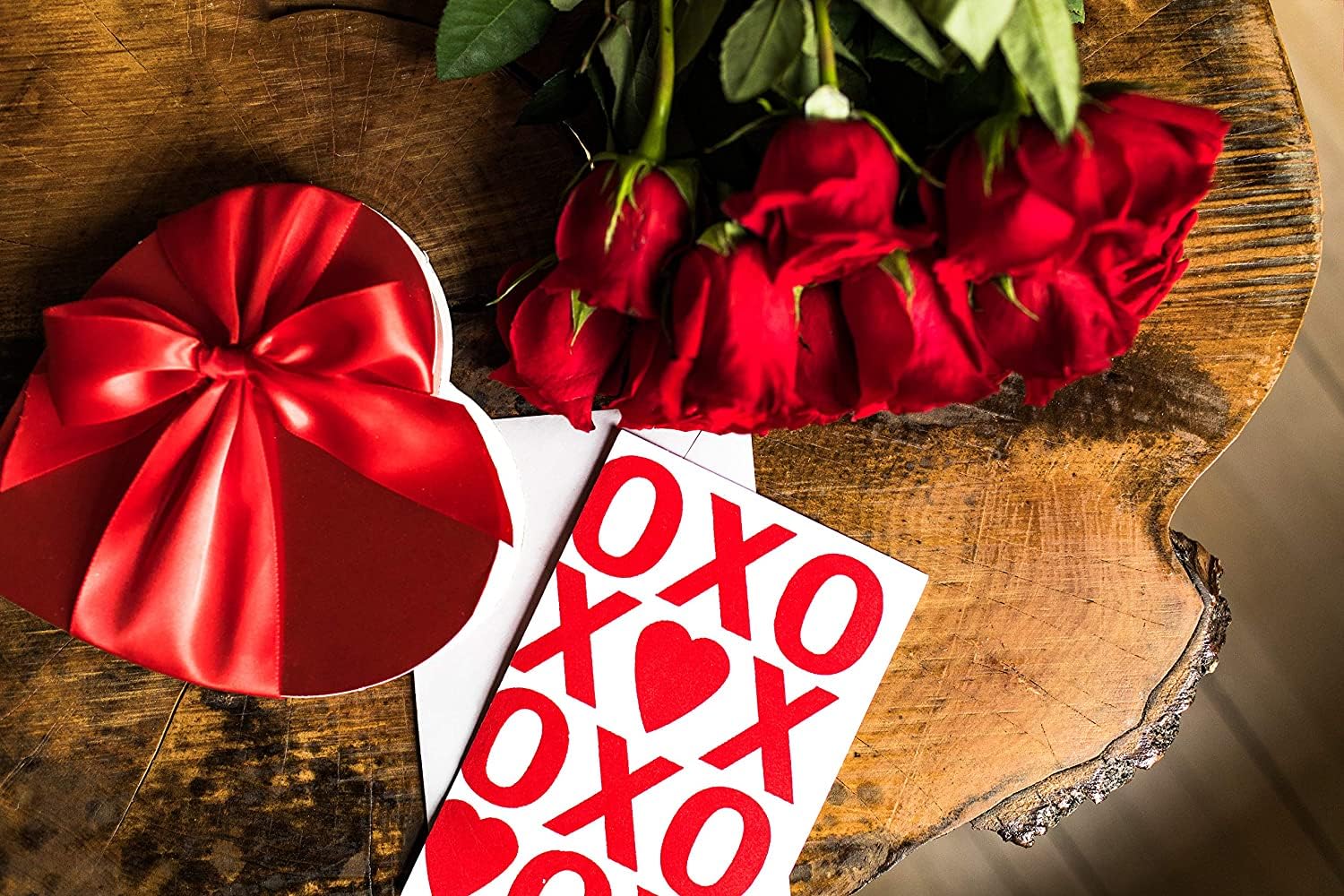 American Greetings Valentines Day Cards Pack XO, Floral Heart (2-Count) - Image 6
