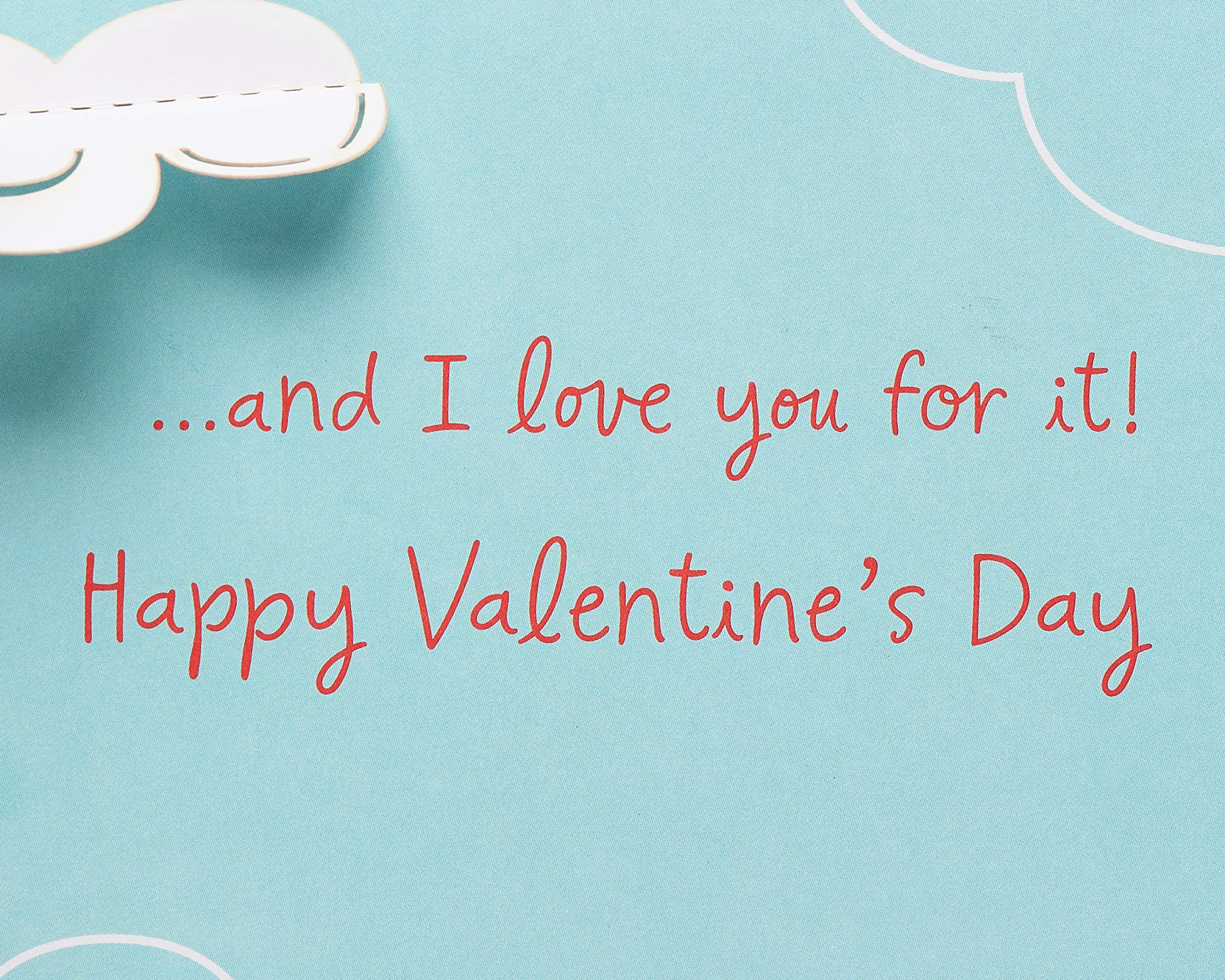 American Greetings Valentines Day Pop Up Card (I Love You For It) - Image 3