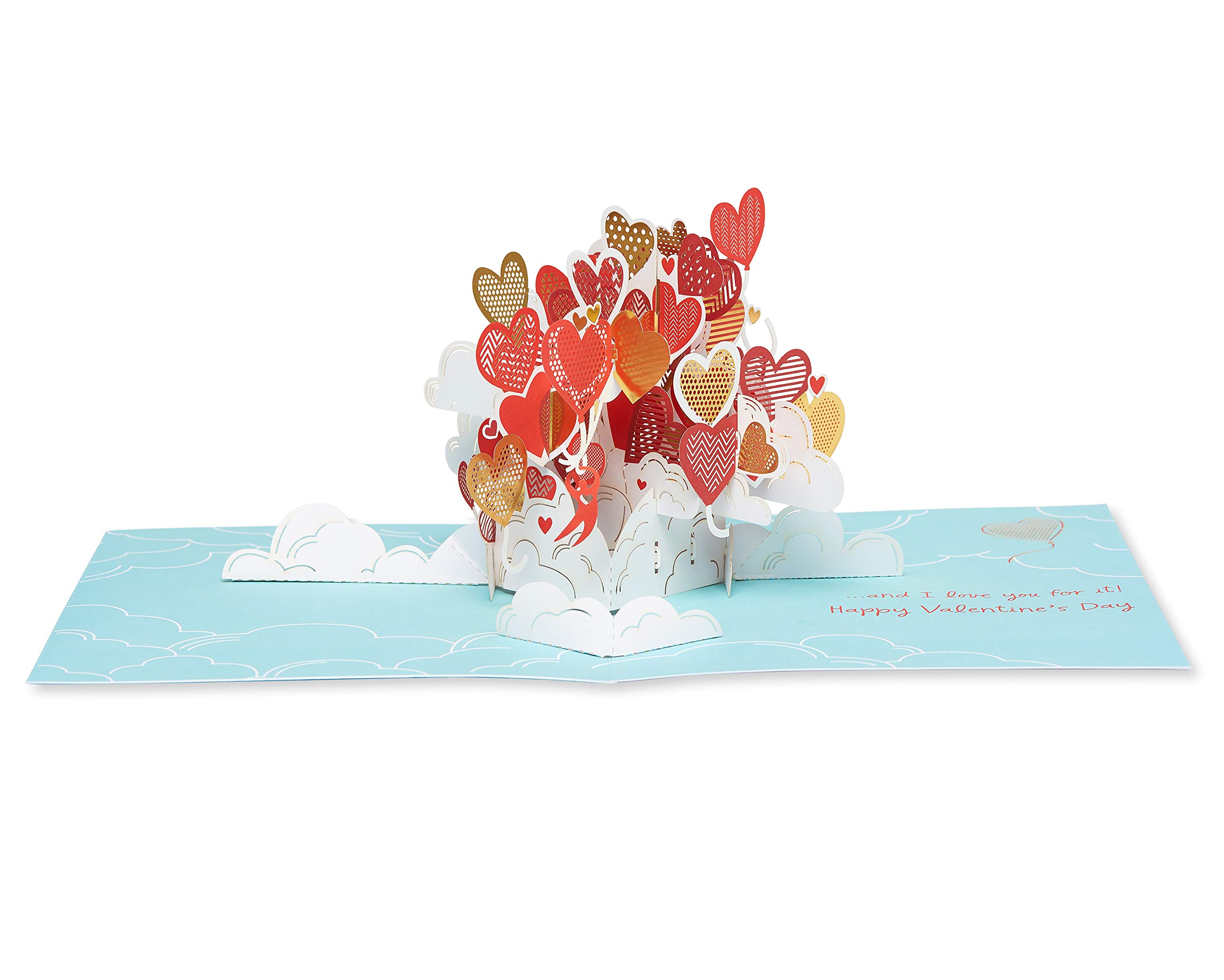 American Greetings Valentines Day Pop Up Card (I Love You For It) - Image 4
