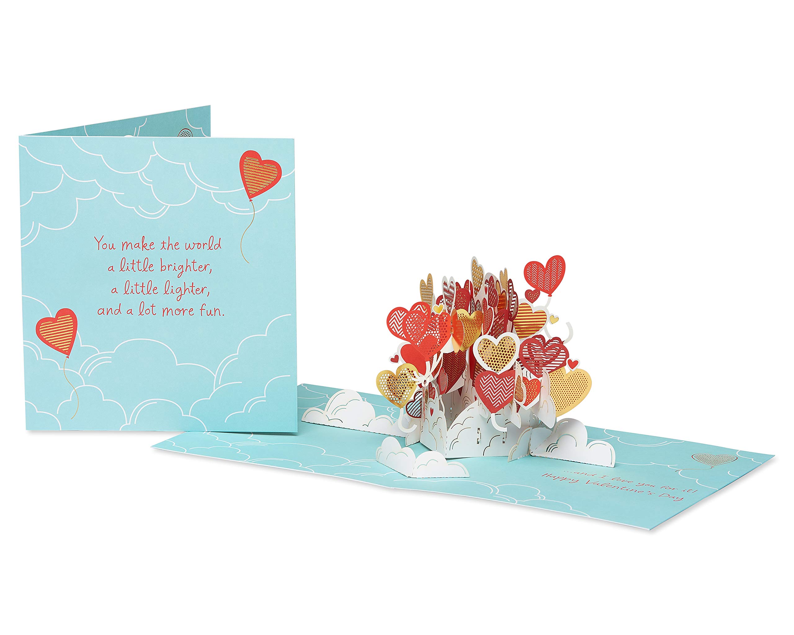 American Greetings Valentines Day Pop Up Card (I Love You For It) - Image 6