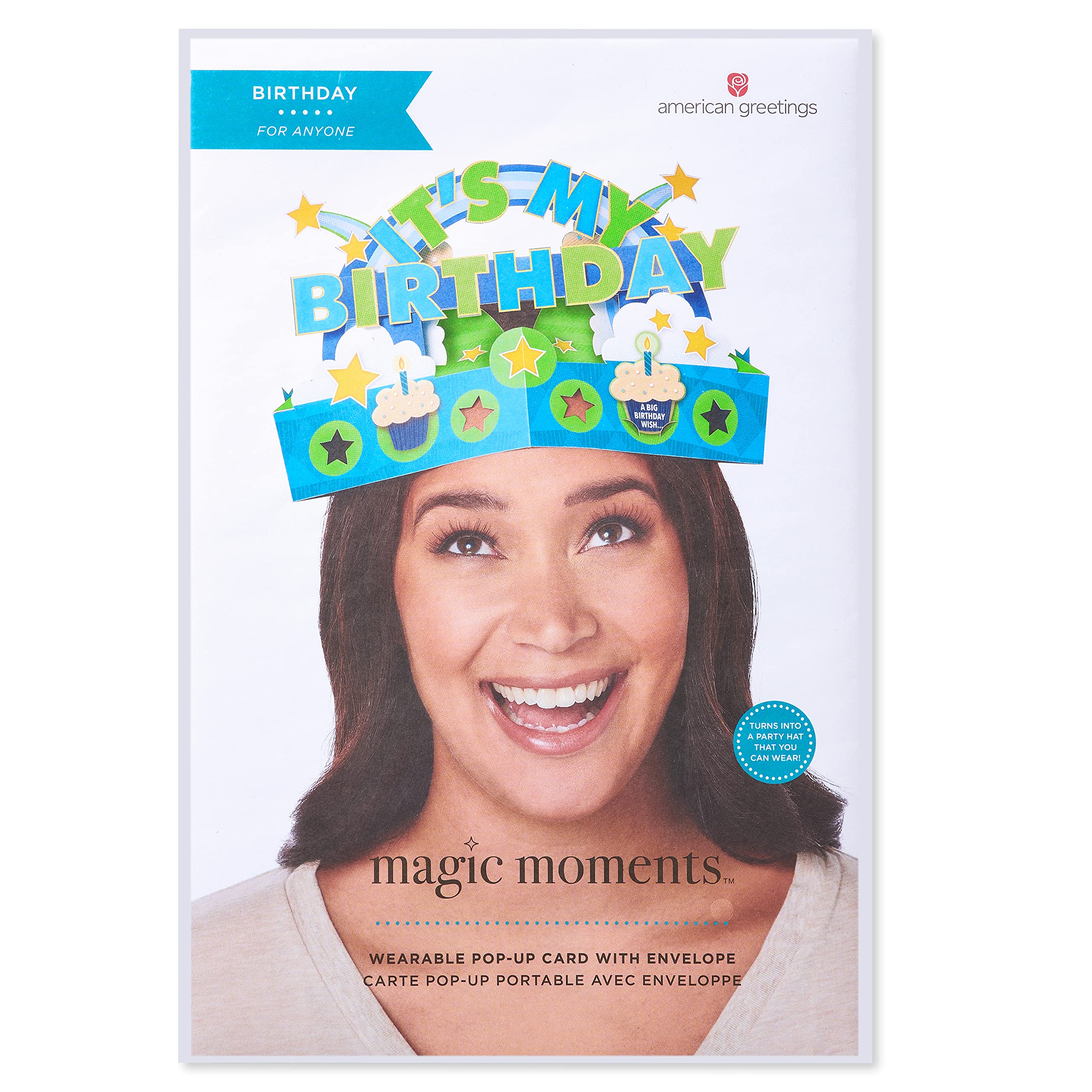 American Greetings Wearable Birthday Crown (Big Birthday Wish) - Image 5