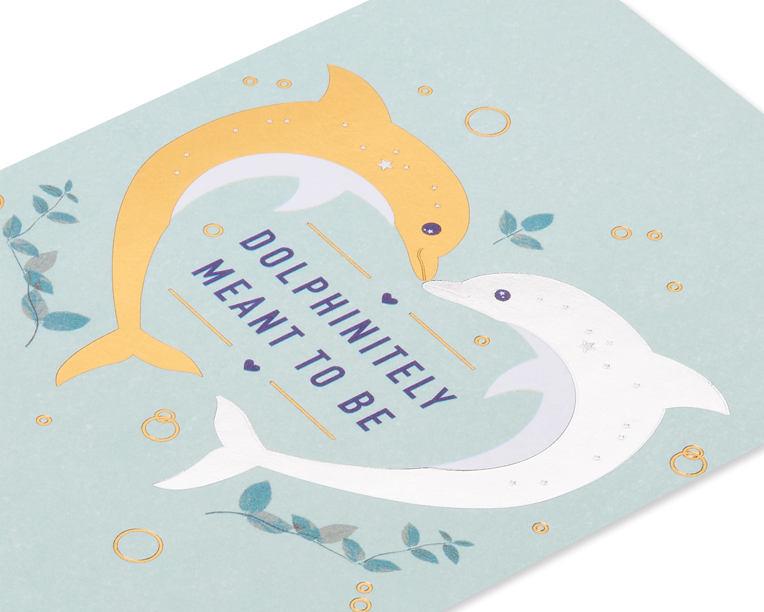 American Greetings Wedding, Bridal Shower or Engagement Card for Couple (Fish in the Sea) - Image 5