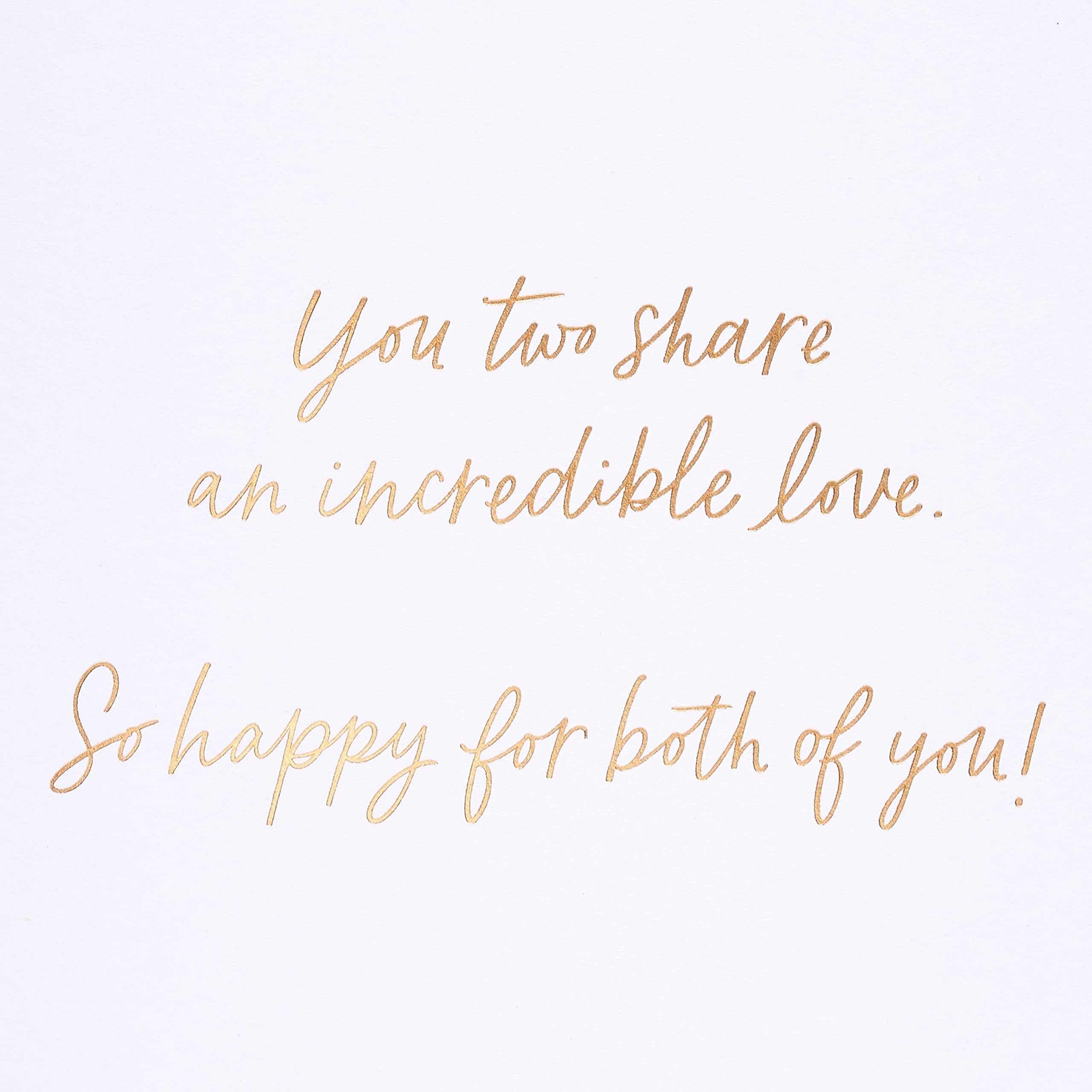 American Greetings Wedding Card (An Incredible Love) - Image 3