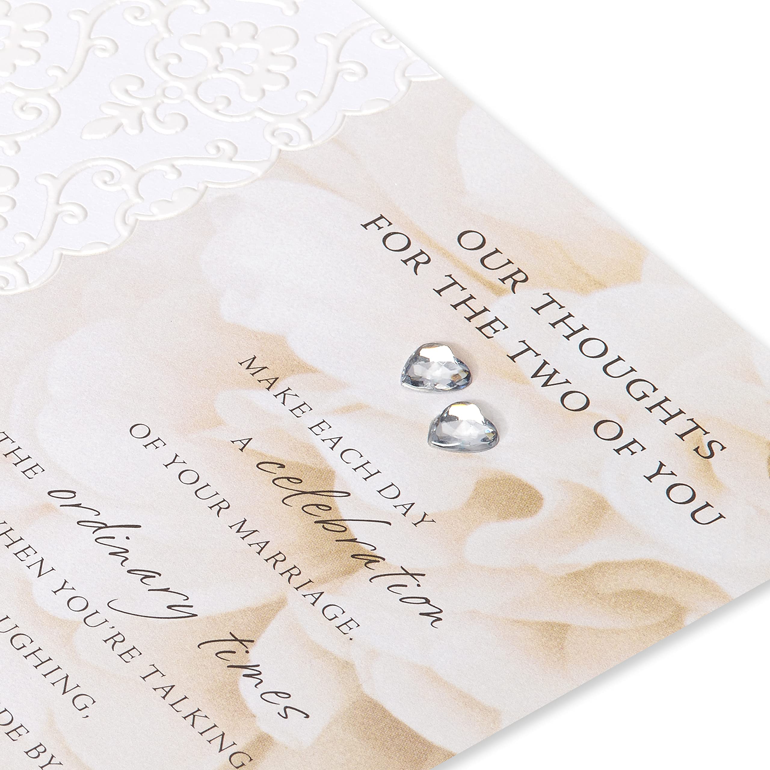 American Greetings Wedding Card (Beautiful Beginning) - Image 5
