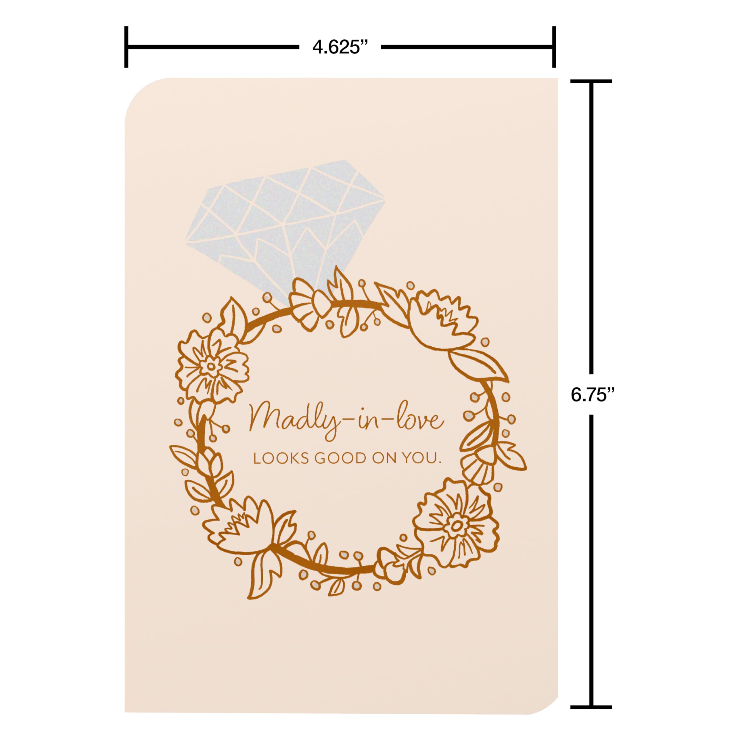 American Greetings Wedding Card for Bride to Be (Congrats) - Image 4