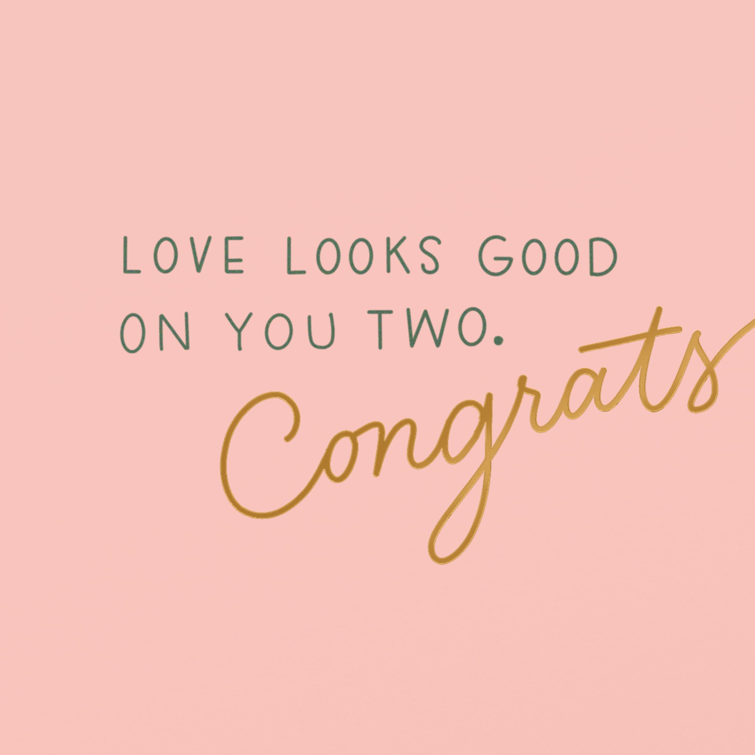 American Greetings Wedding Card for Two Brides (Love Looks Good) - Image 3