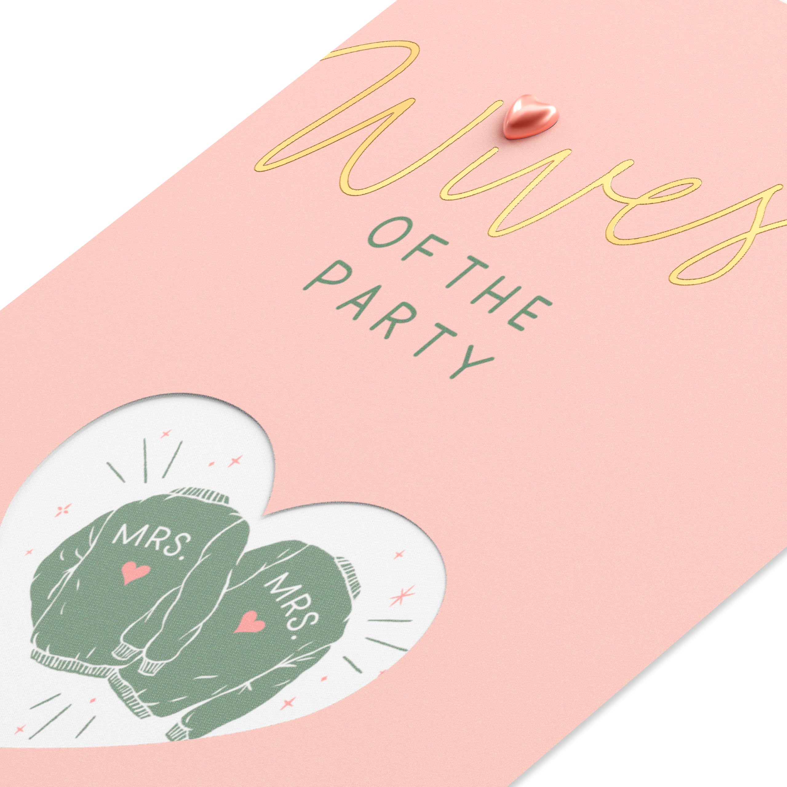 American Greetings Wedding Card for Two Brides (Love Looks Good) - Image 4