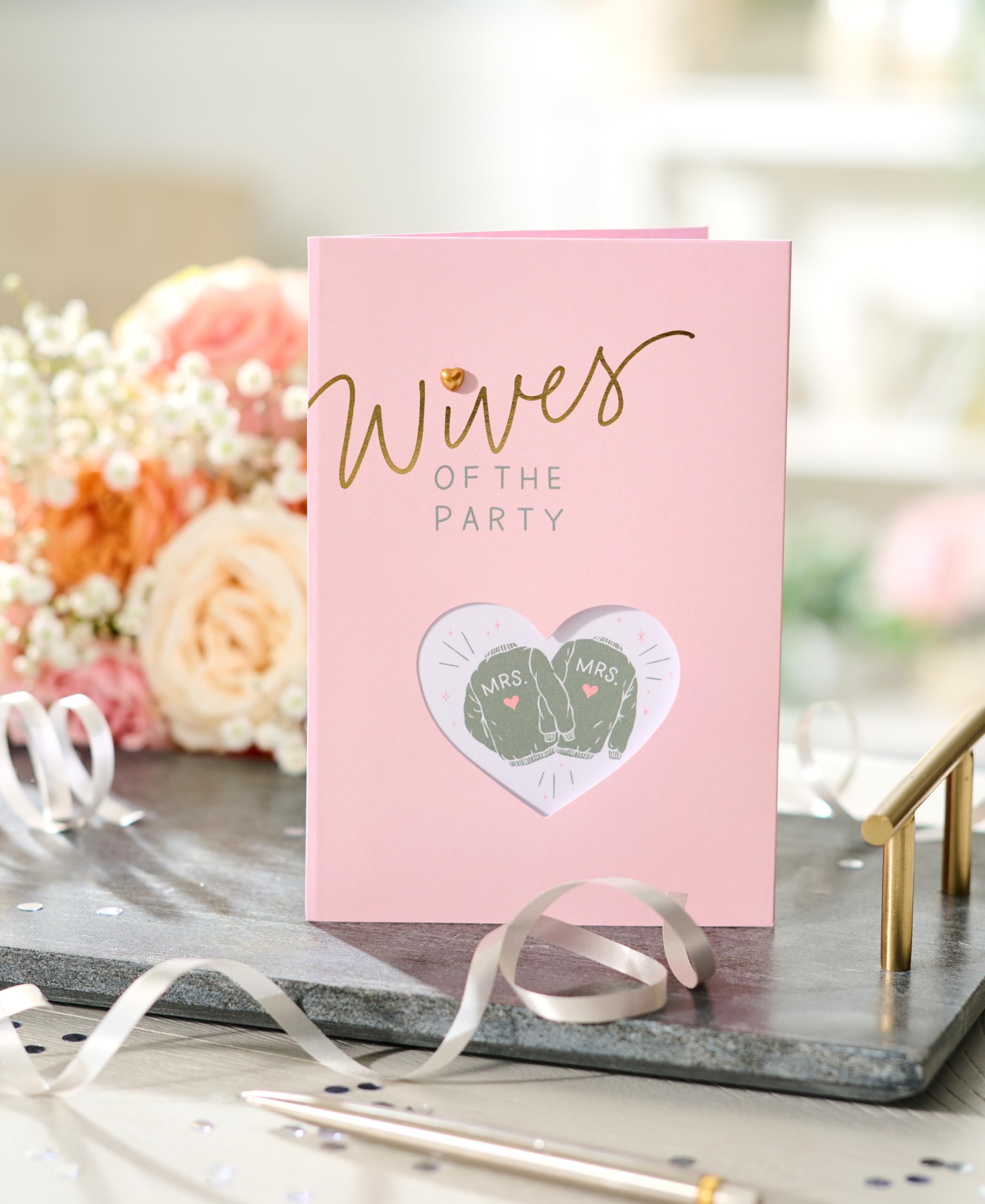 American Greetings Wedding Card for Two Brides (Love Looks Good) - Image 6