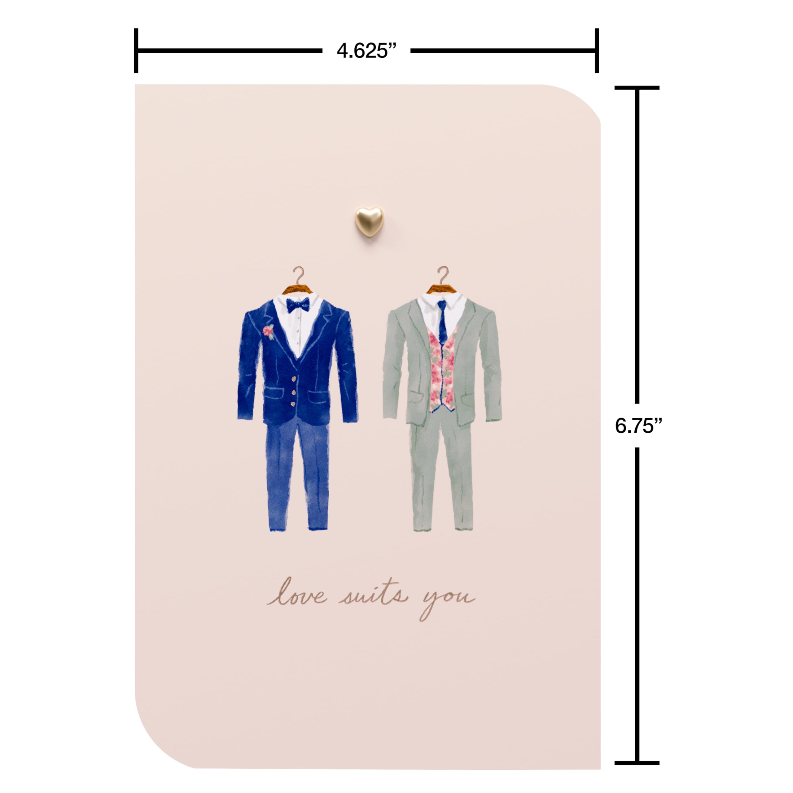 American Greetings Wedding Card for Two Grooms (Happily Ever After) - Image 5