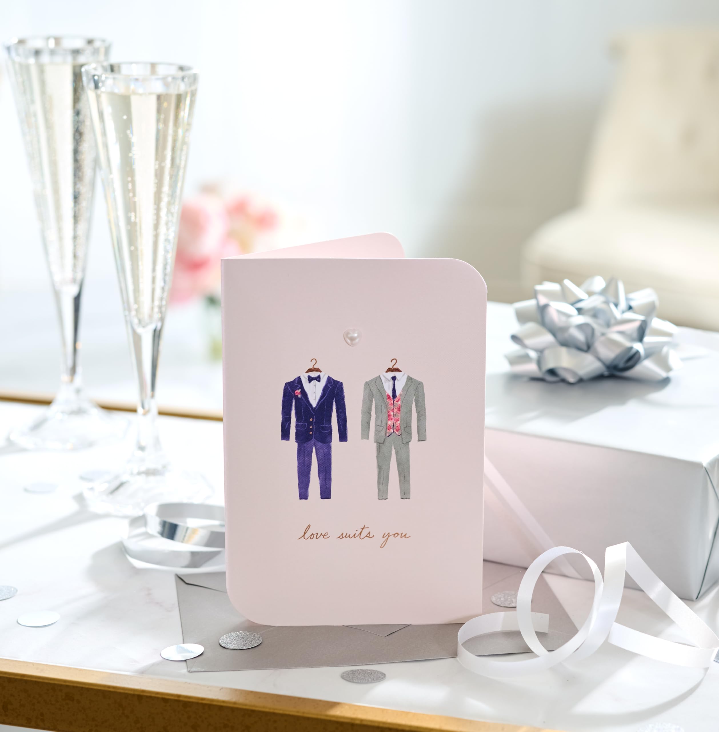 American Greetings Wedding Card for Two Grooms (Happily Ever After) - Image 6