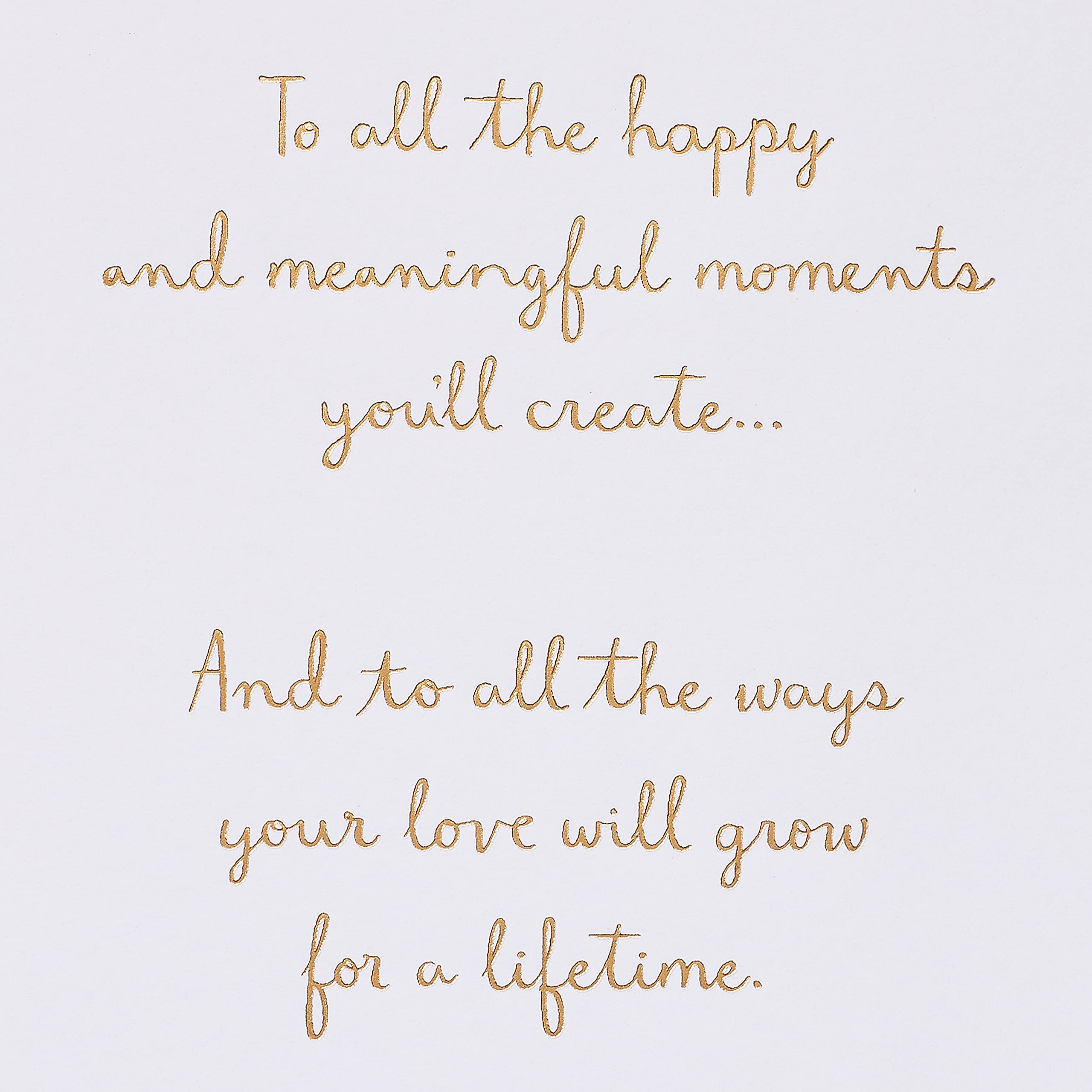 American Greetings Wedding Card (Happy and Meaningful Moments) - Image 3