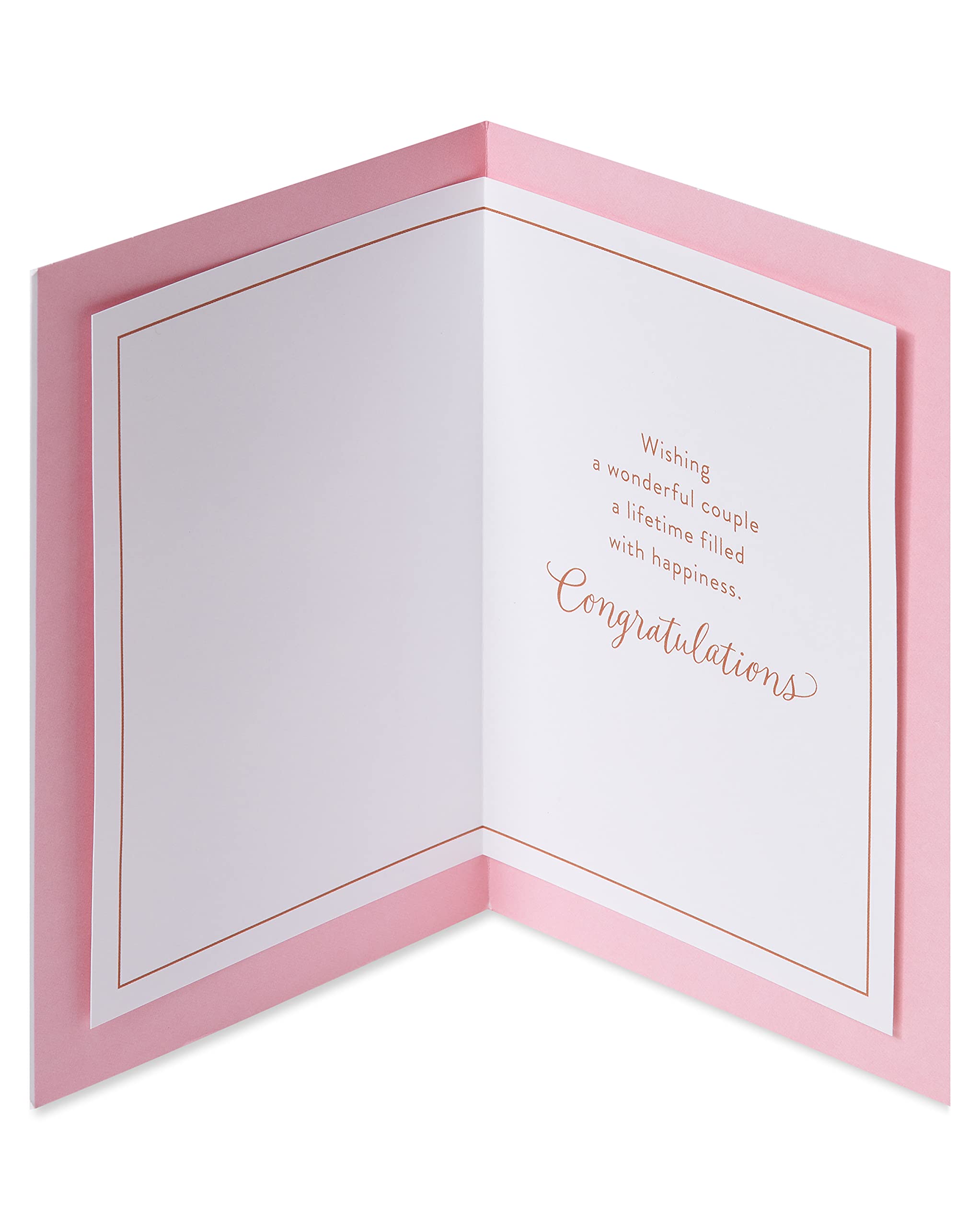 American Greetings Wedding Card (Lifetime Filled with Happiness) - Image 3