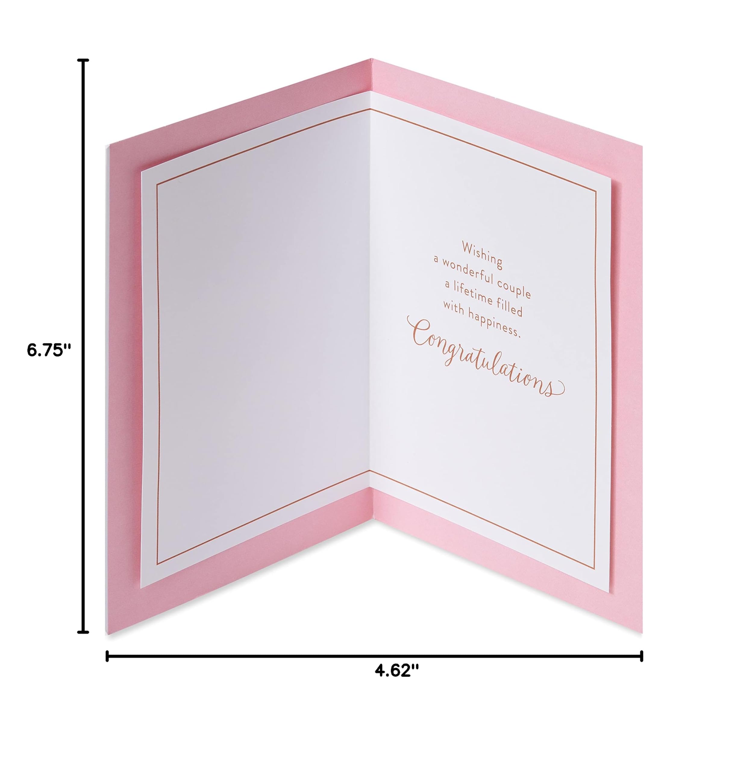 American Greetings Wedding Card (Lifetime Filled with Happiness) - Image 7