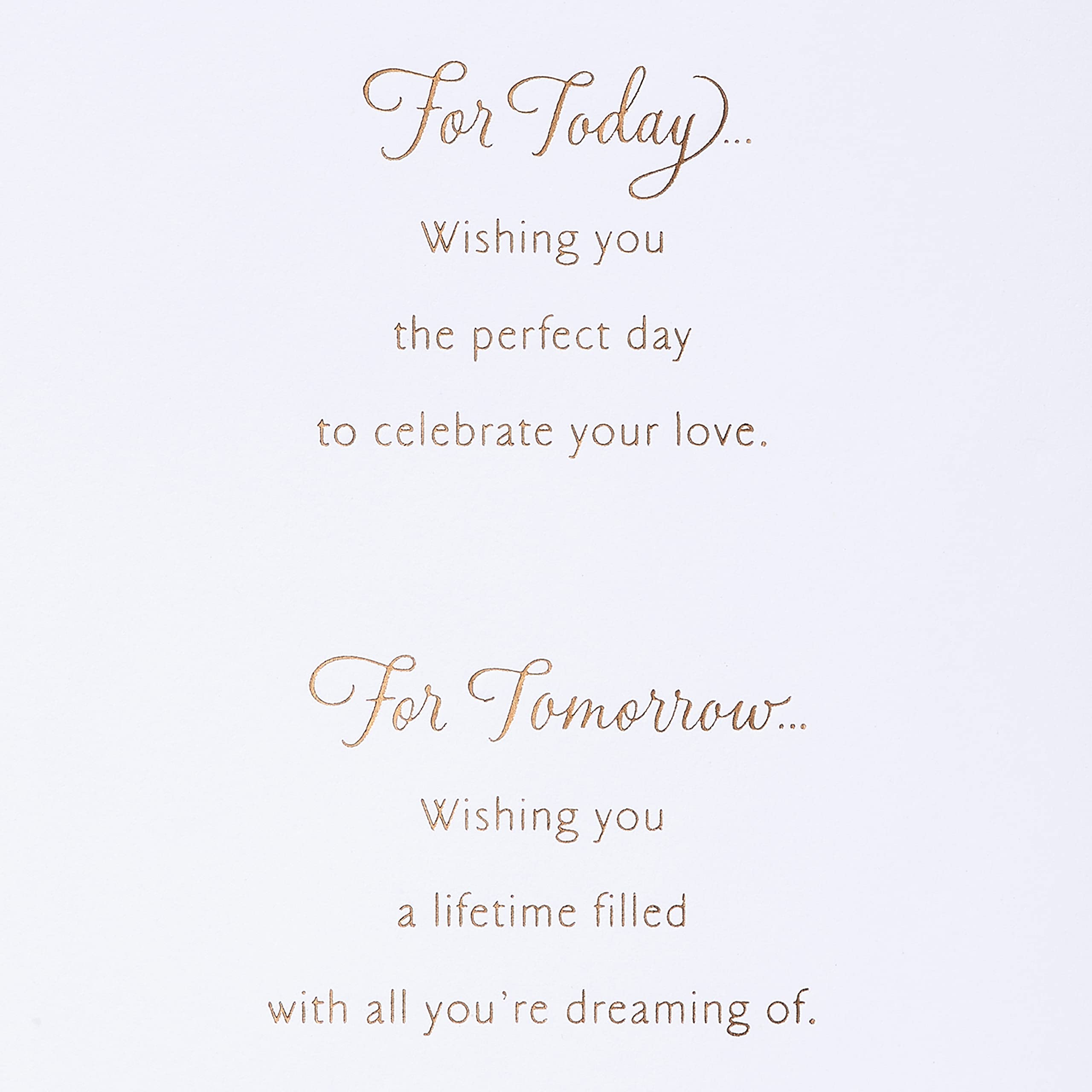 American Greetings Wedding Card (The Happiness You'll Find) - Image 3